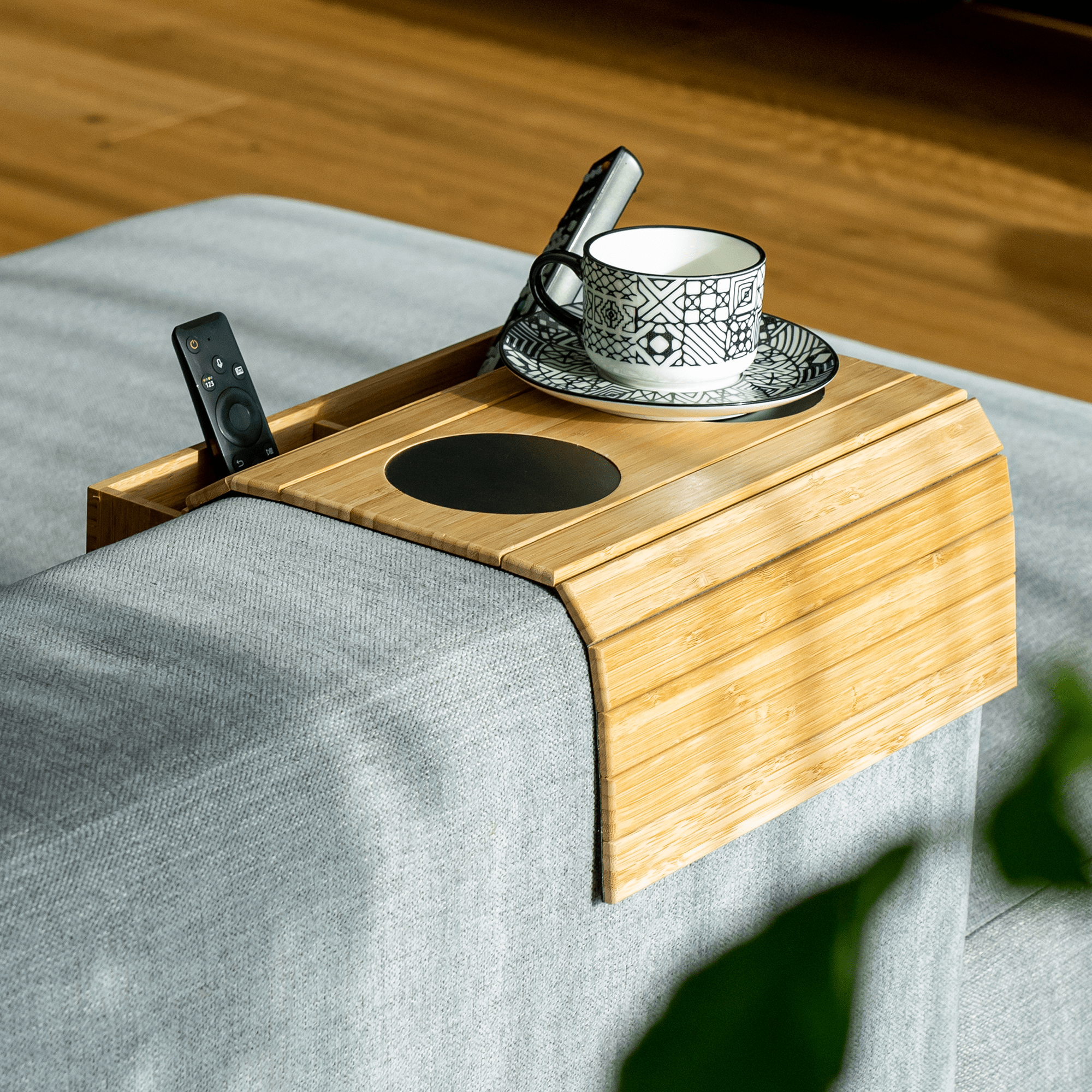 Organizator, bambus natural, VISE — imaginea 10