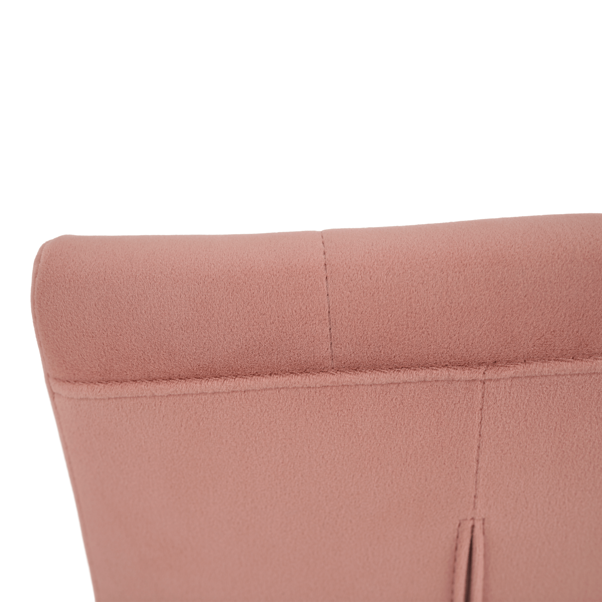 Scaun de masa, tesatura de catifea roz / crom, SALOMA NEW — imaginea 10