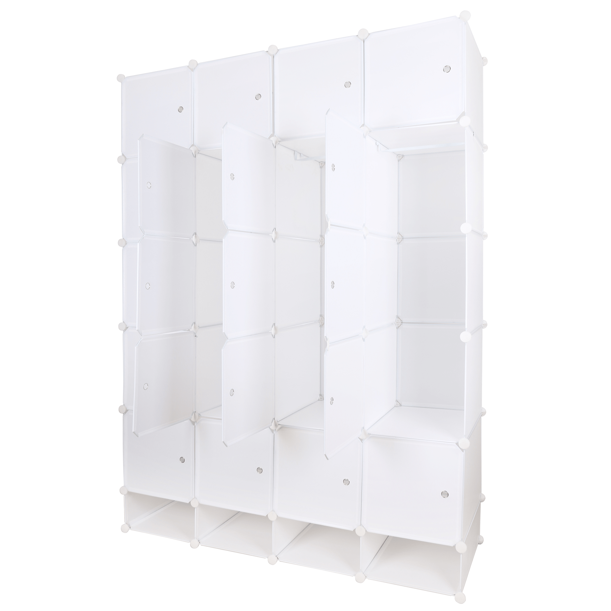Dulap multifunctional modular, alb, ZAFOD — imaginea 3