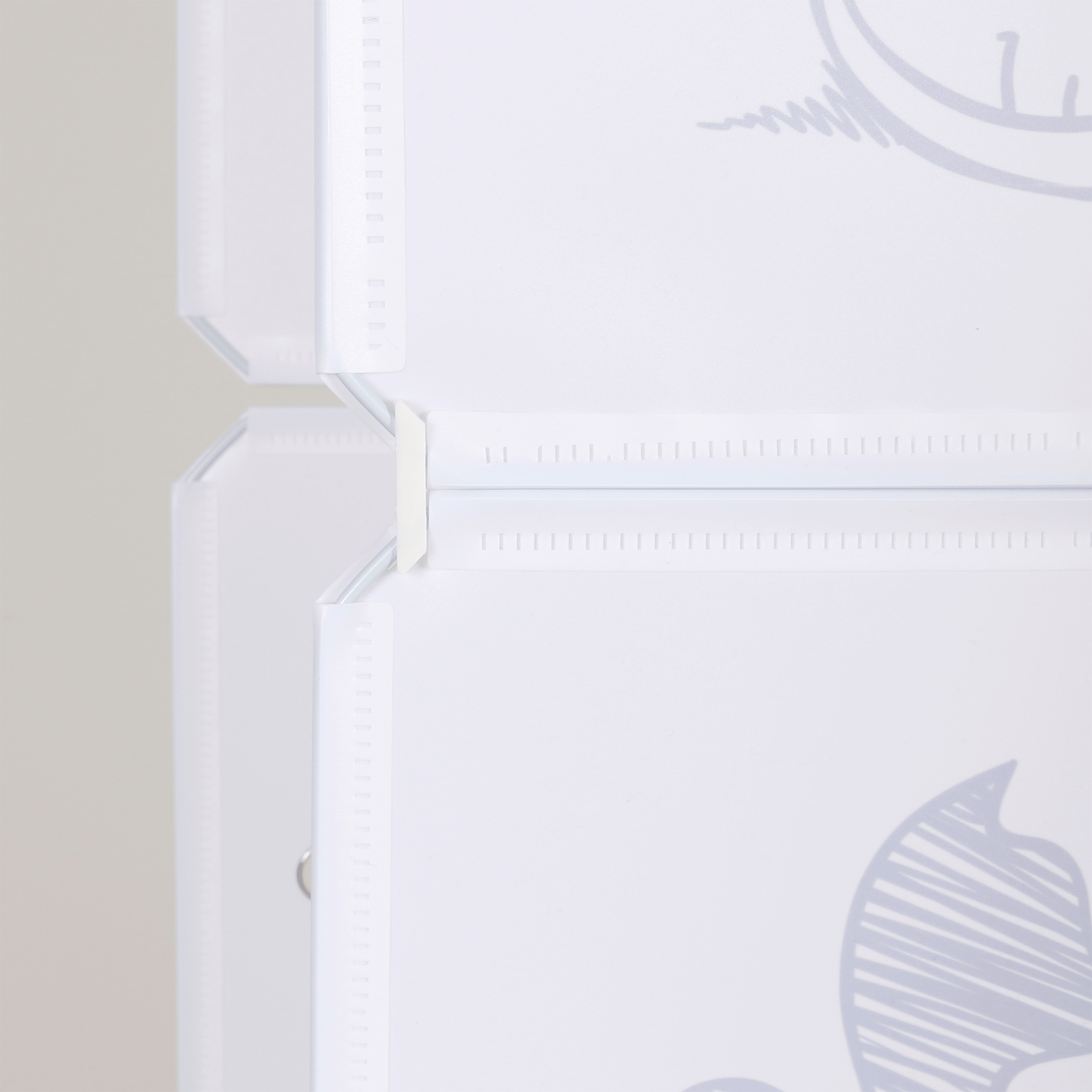 Dulap modular pentru copii, model alb / maro, KIRBY — imaginea 16
