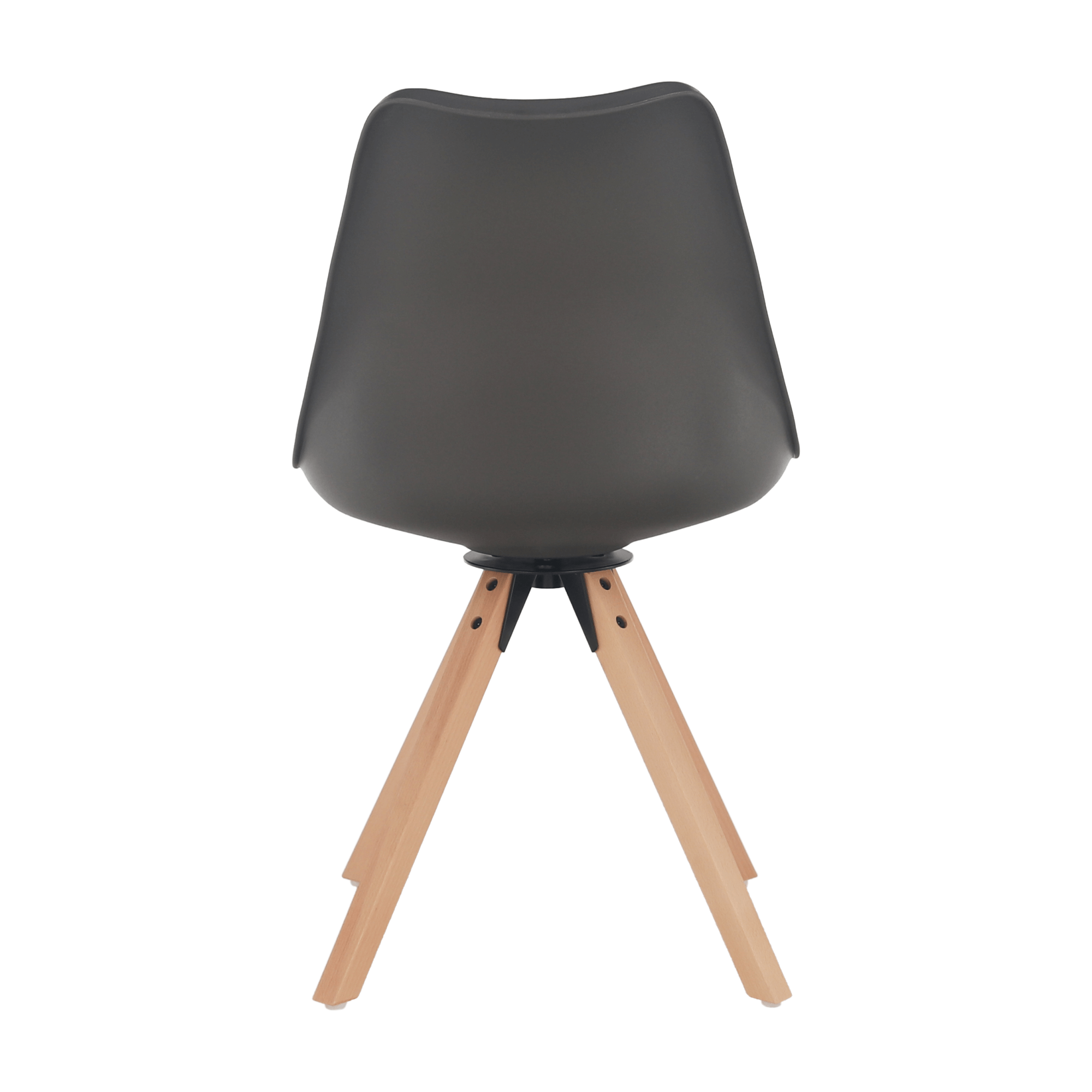 Scaun pivotant elegant, gri inchis, ETOSA — imaginea 6