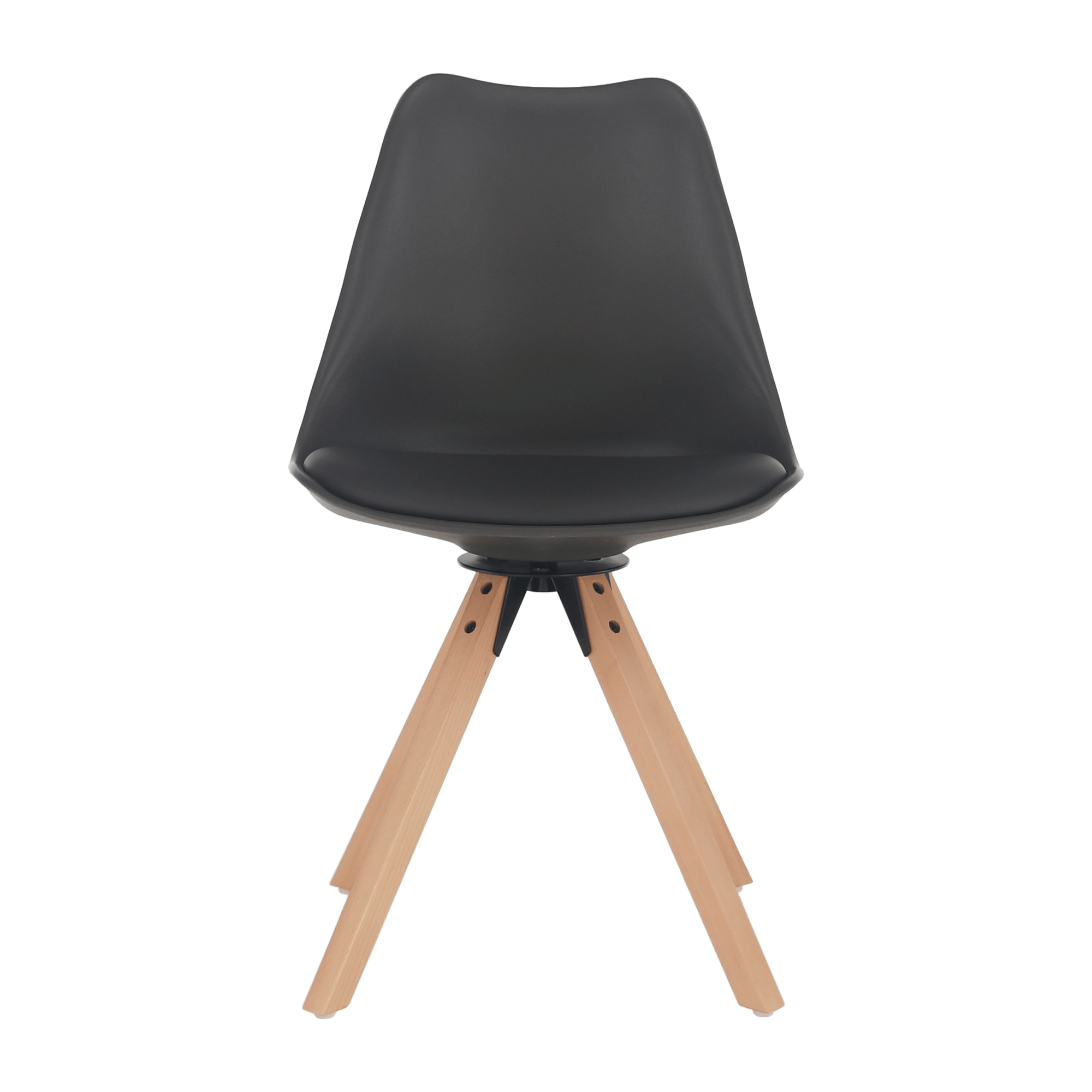 Scaun pivotant elegant, gri inchis, ETOSA — imaginea 8
