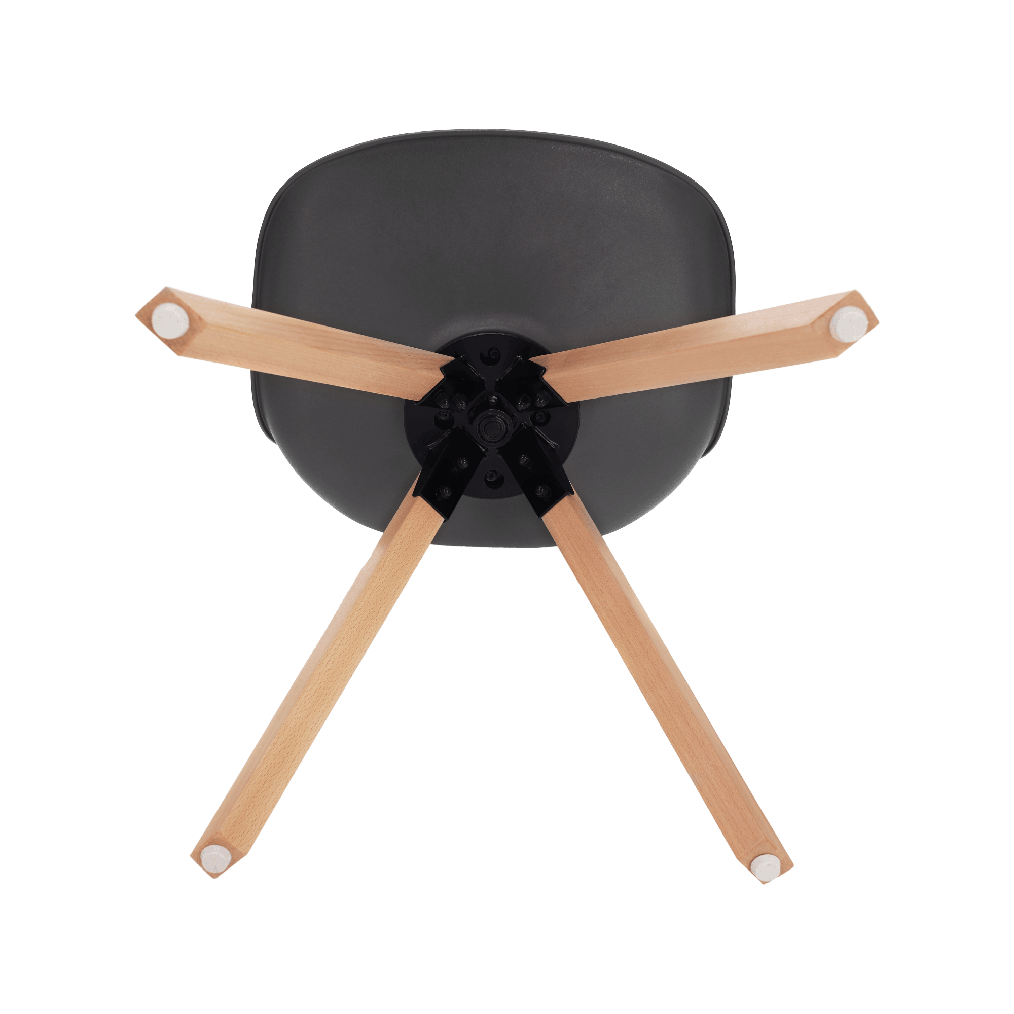 Scaun pivotant elegant, gri inchis, ETOSA — imaginea 13