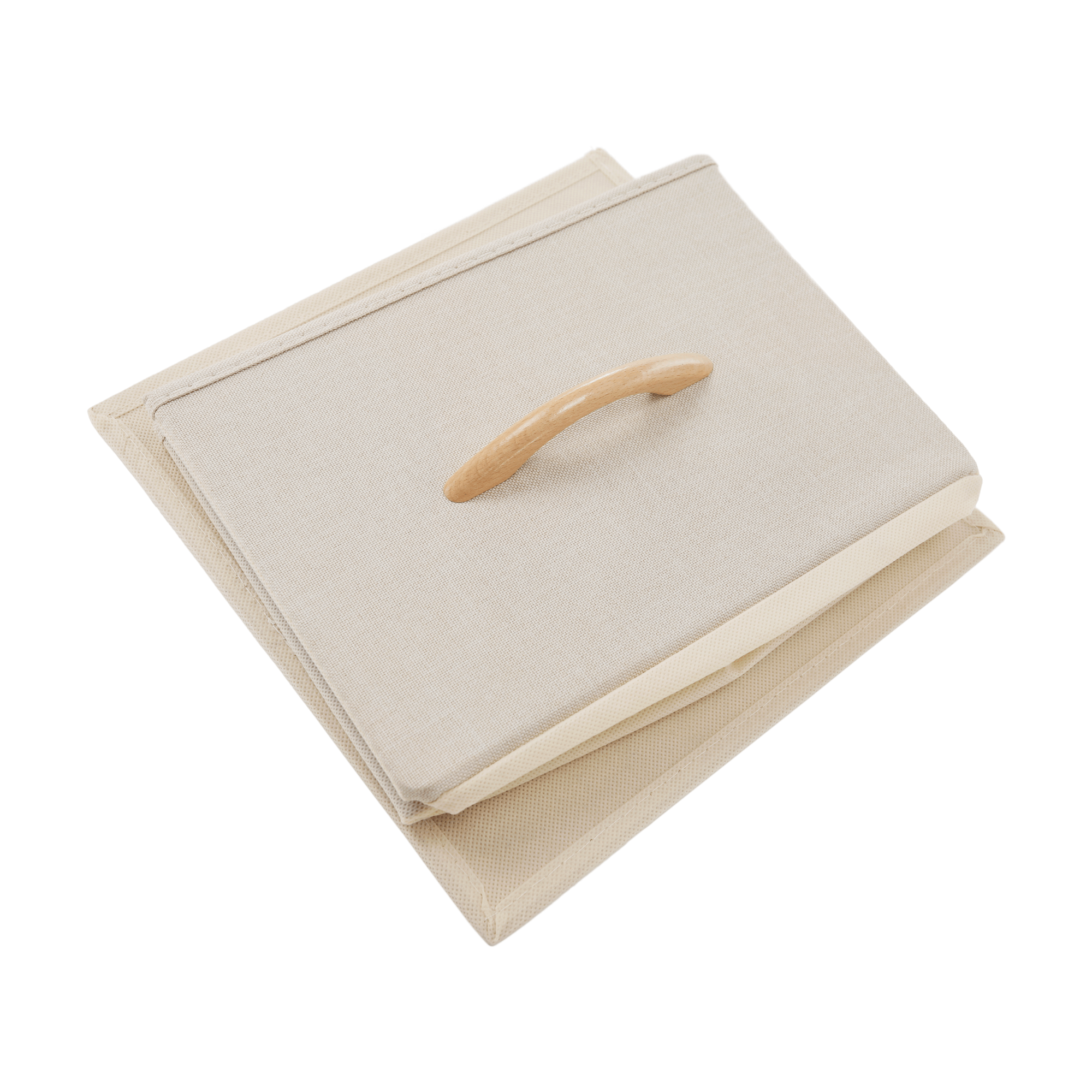Comoda cu sertare din material textil, bej/maro deschis/maro inchis, HAZEL TYP 1 — imaginea 7