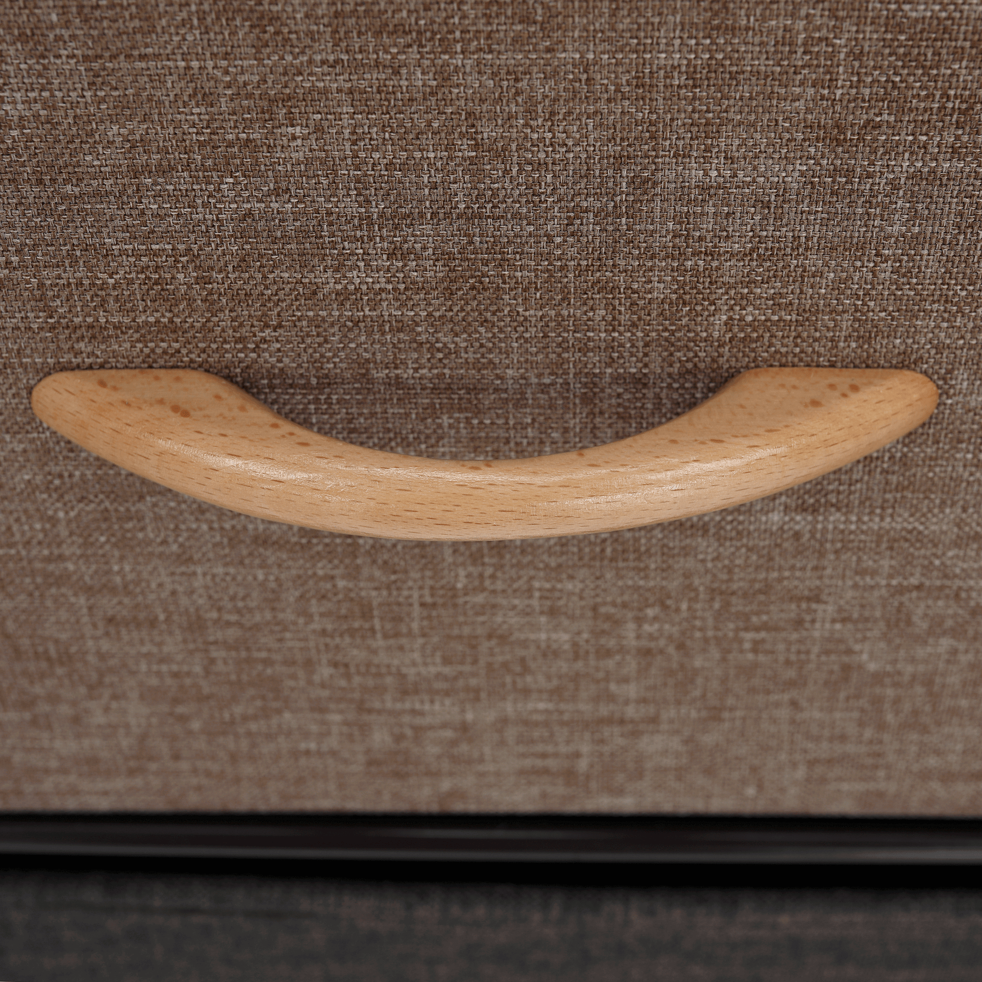 Comoda cu sertare din material textil, bej/maro deschis/maro inchis, HAZEL TYP 3 — imaginea 10