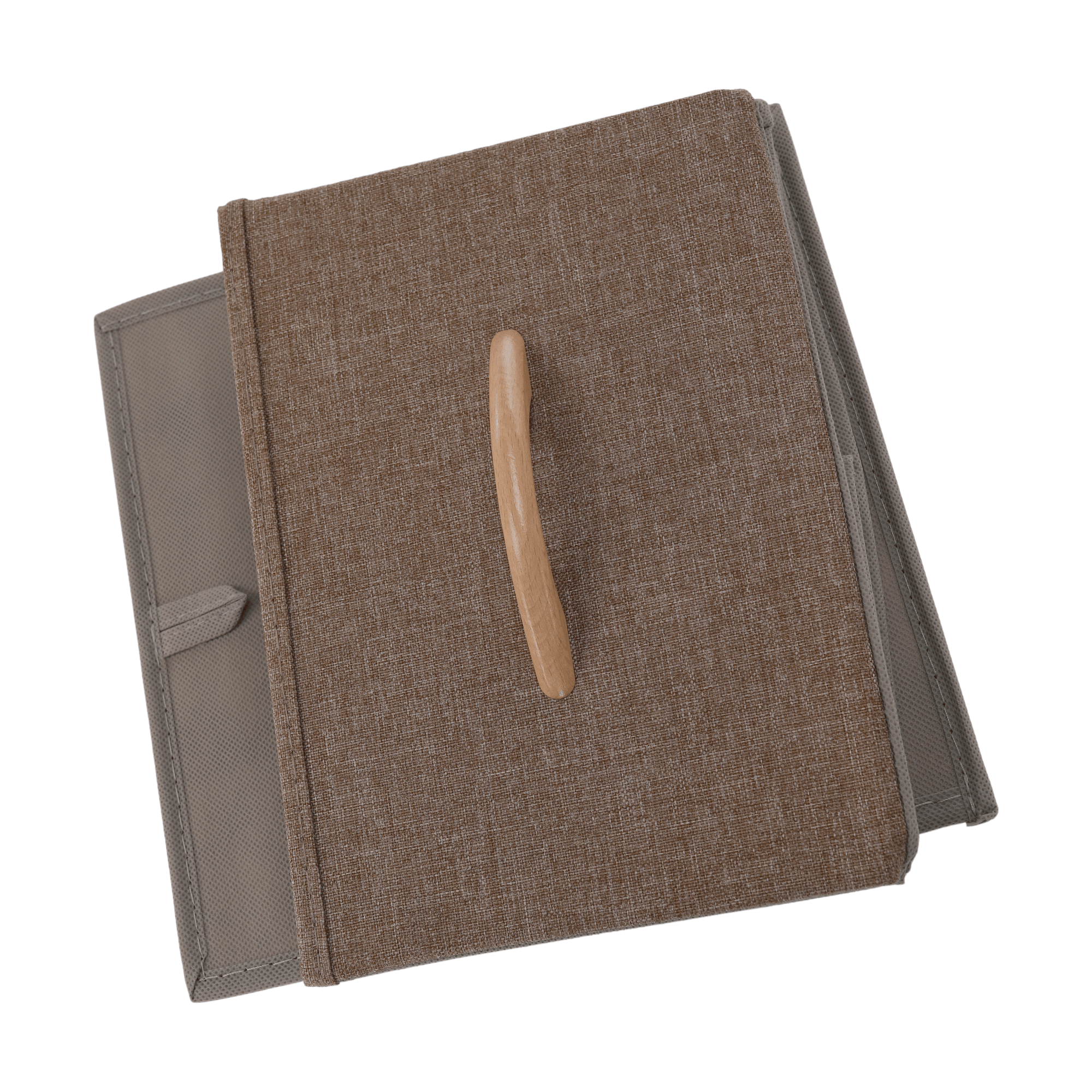 Comoda cu sertare din material textil, bej/maro deschis/maro inchis, HAZEL TYP 1 — imaginea 11