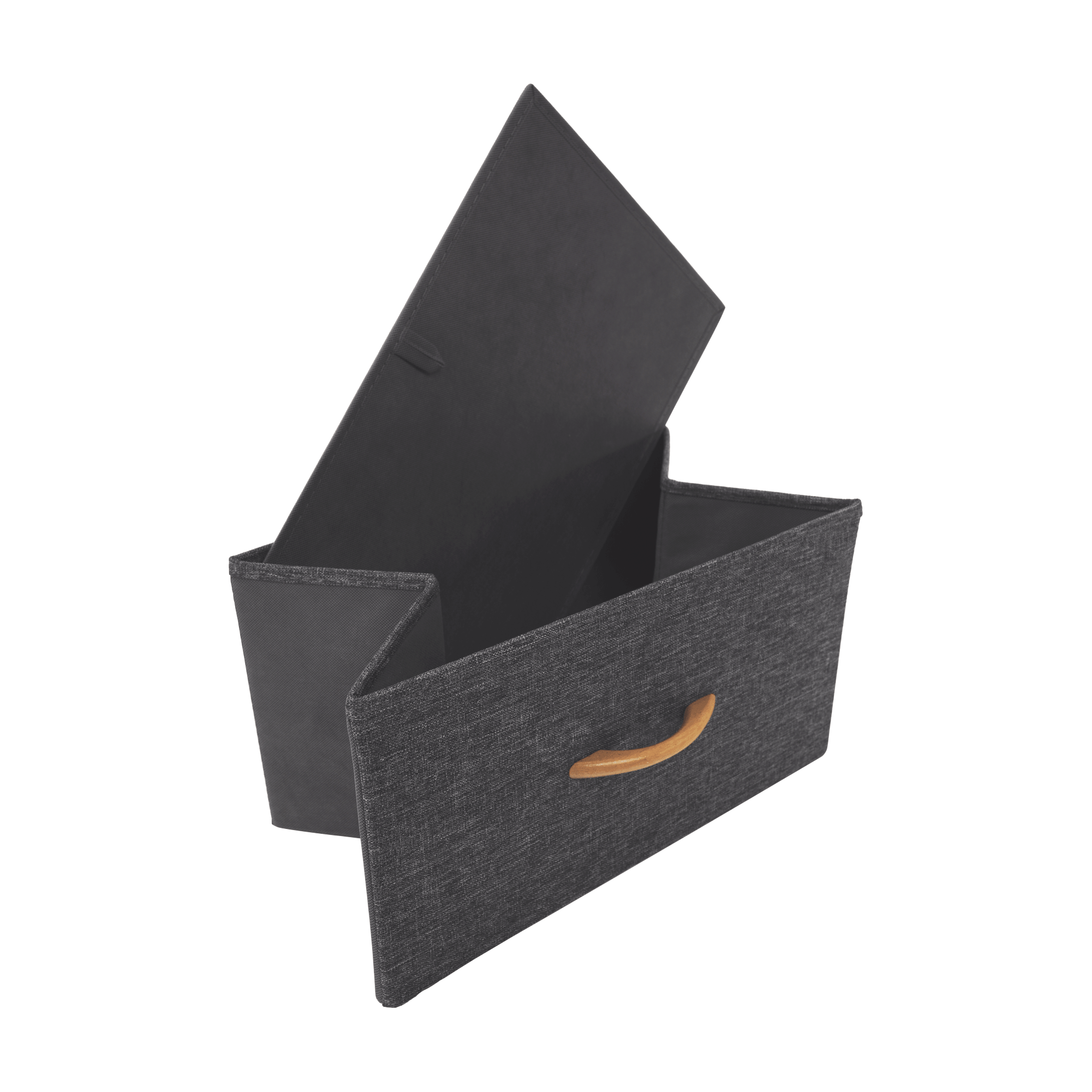Comoda cu sertare din material textil, negru/gri inchis, PALMERA TYP 2 — imaginea 12