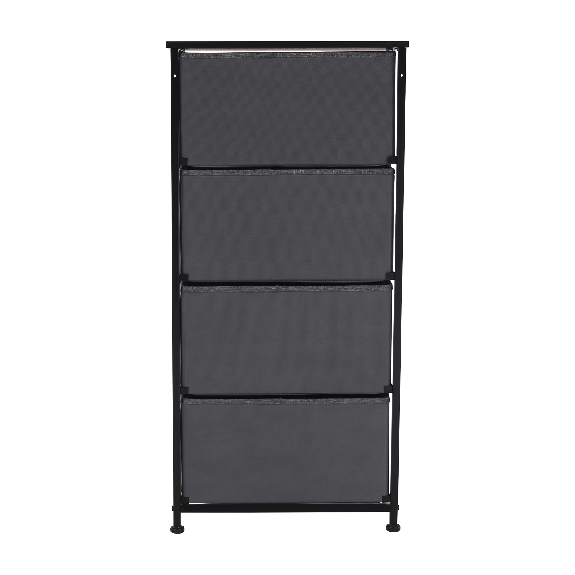 Comoda cu sertare din material textil, negru/gri inchis, PALMERA TYP 2 — imaginea 20
