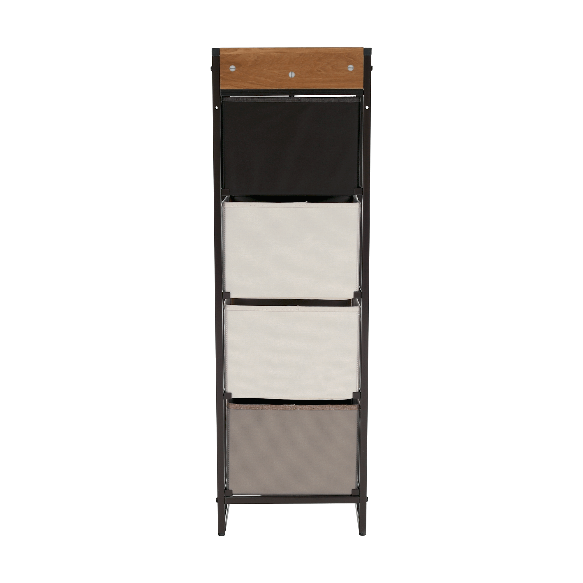 Comoda cu sertare din material textil, bej/maro deschis/maro inchis, HAZEL TYP 1 — imaginea 19