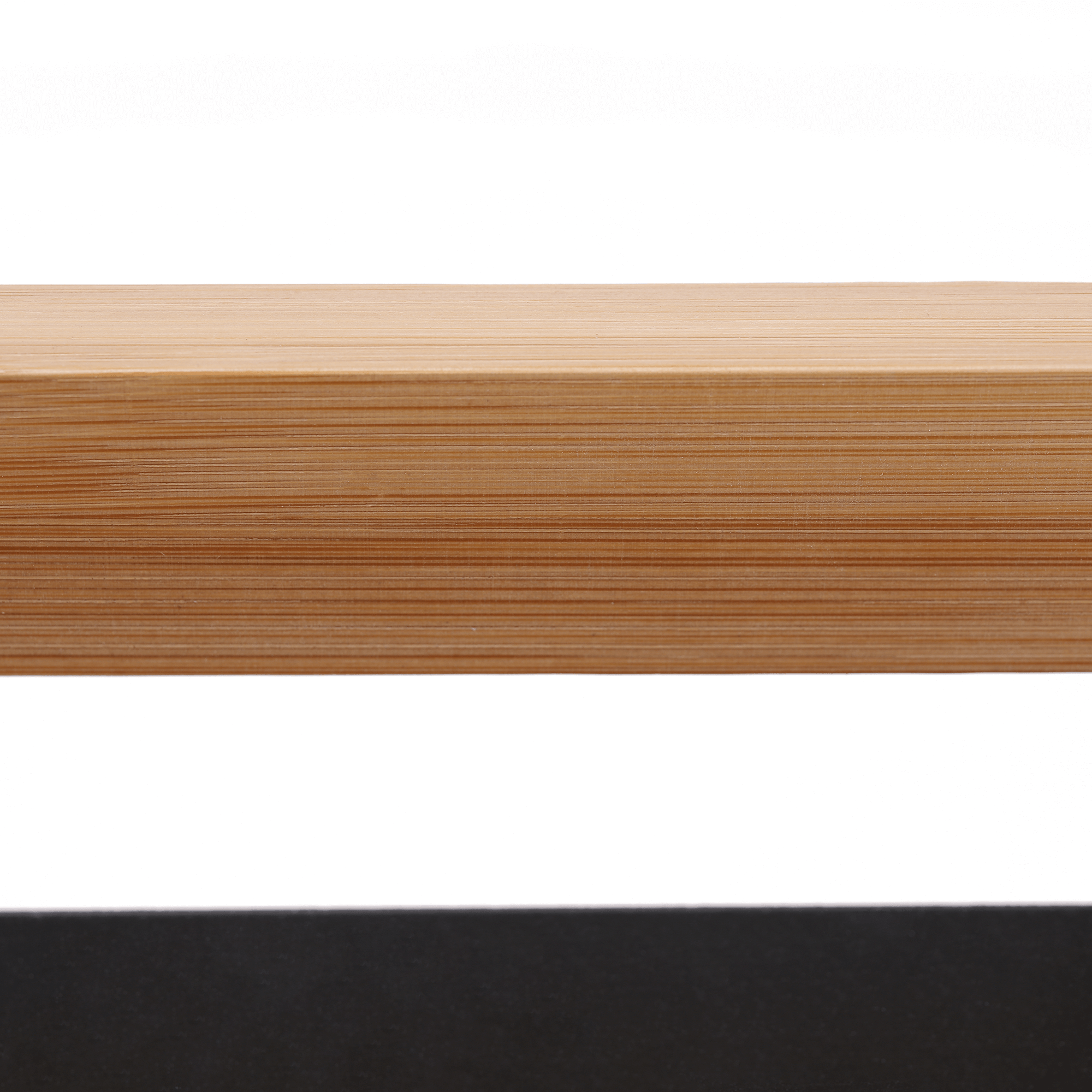 Etajera cu 4 rafturi, natural / negru, NAOKO — imaginea 8