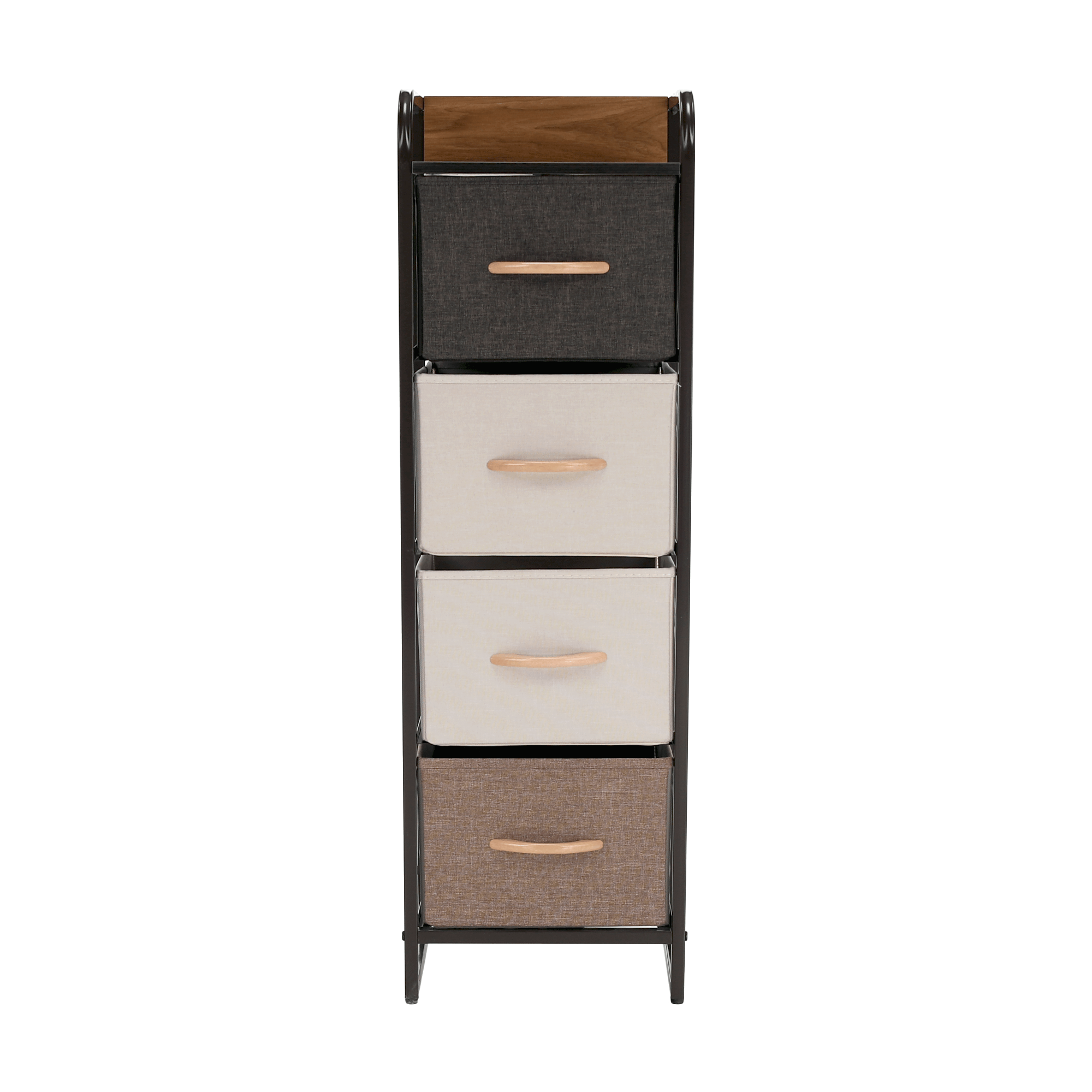 Comoda cu sertare din material textil, bej/maro deschis/maro inchis, HAZEL TYP 1 — imaginea 20