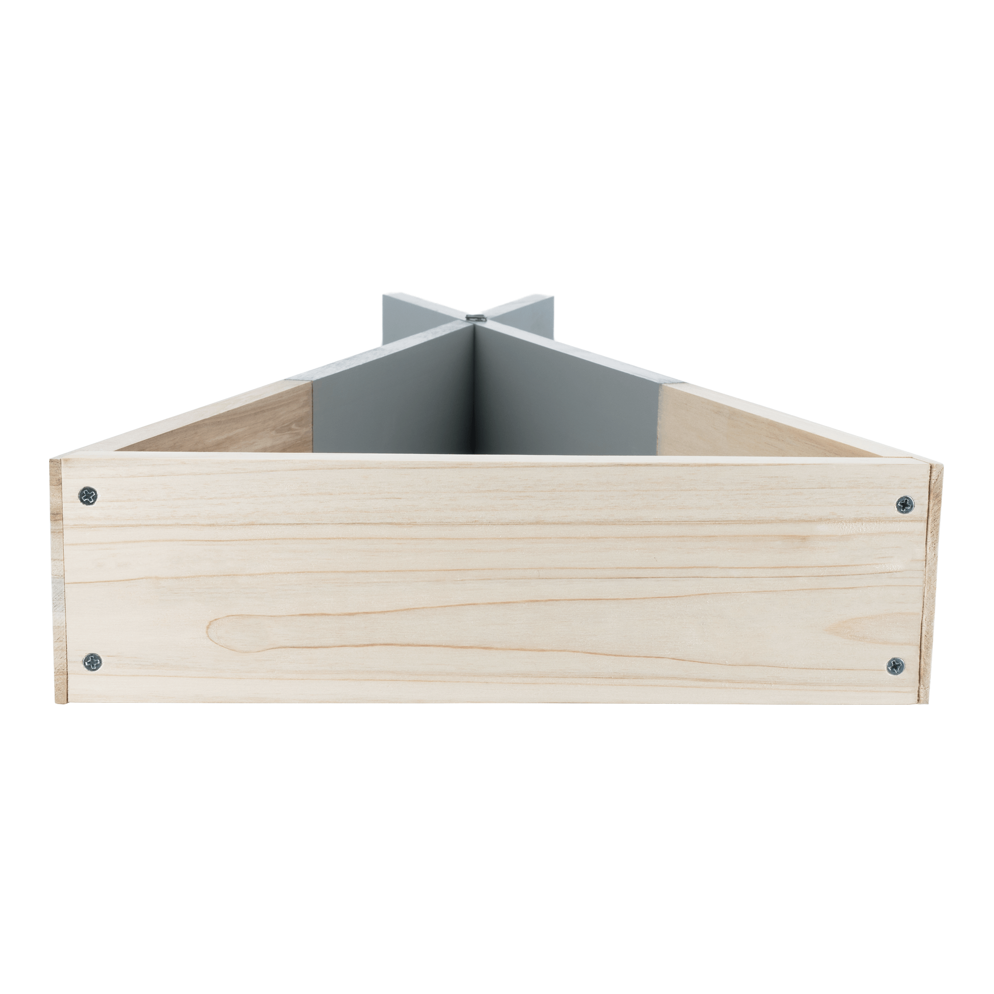 Raft pentru copii, gri / natural, JOLI — imaginea 8