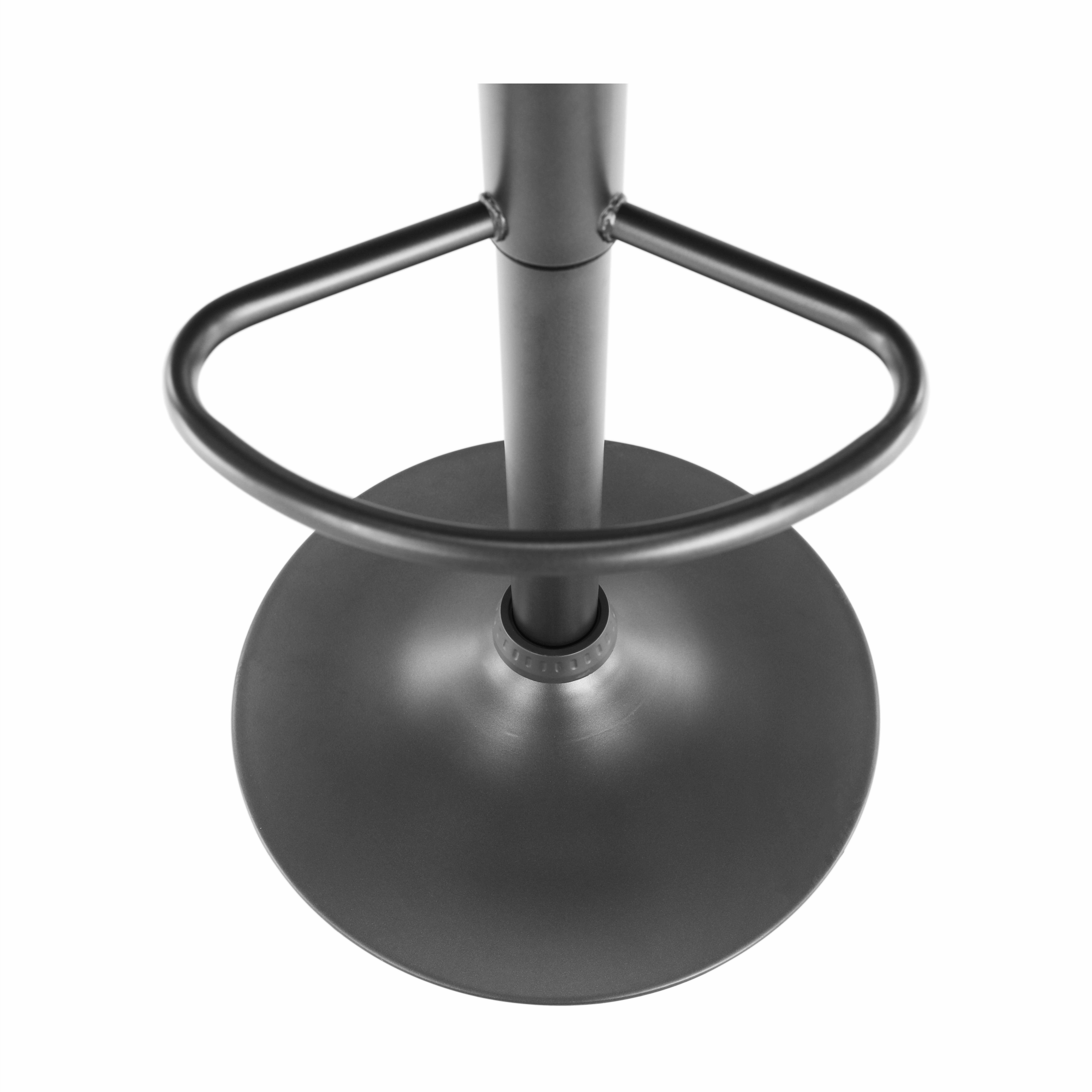 Scaun de bar, verde / negru, LAHELA — imaginea 13