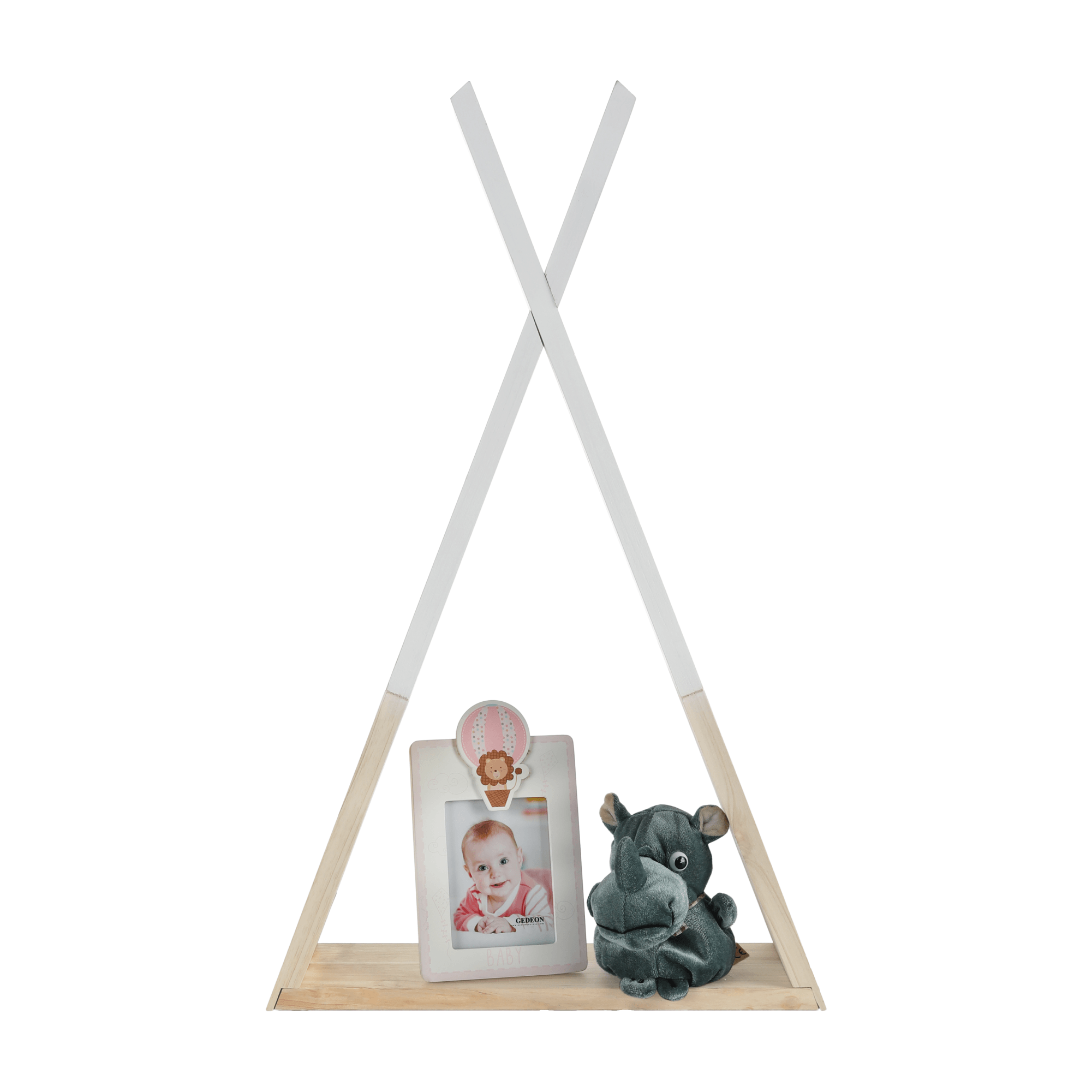 Raft pentru copii, alb / natural, JOLI — imaginea 12