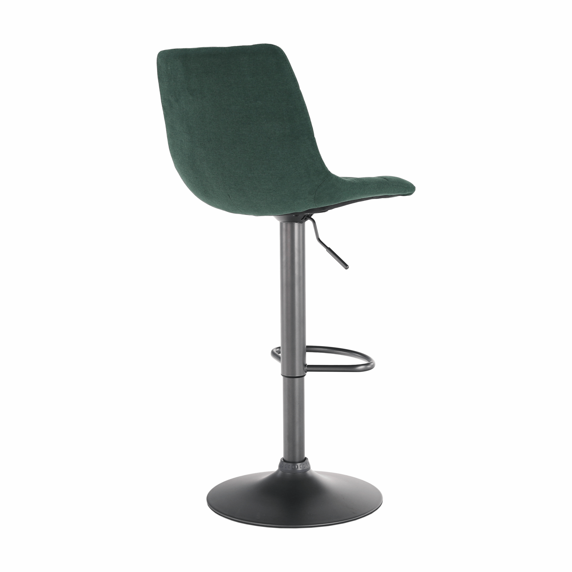 Scaun de bar, verde / negru, LAHELA — imaginea 18
