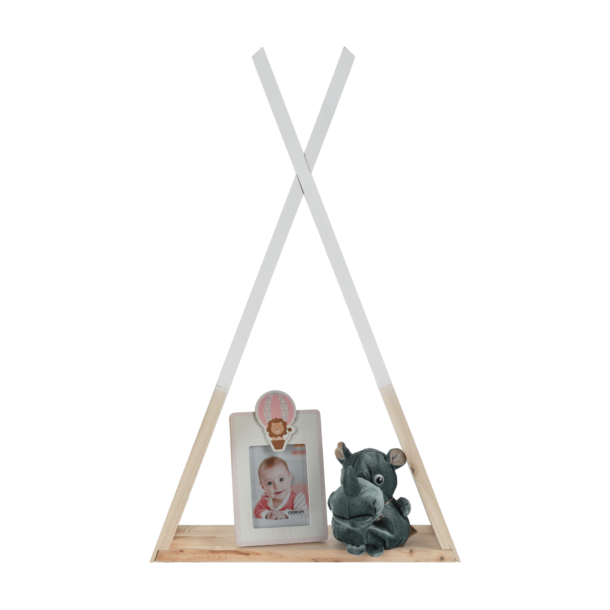 Raft pentru copii, alb / natural, JOLI — imaginea 14