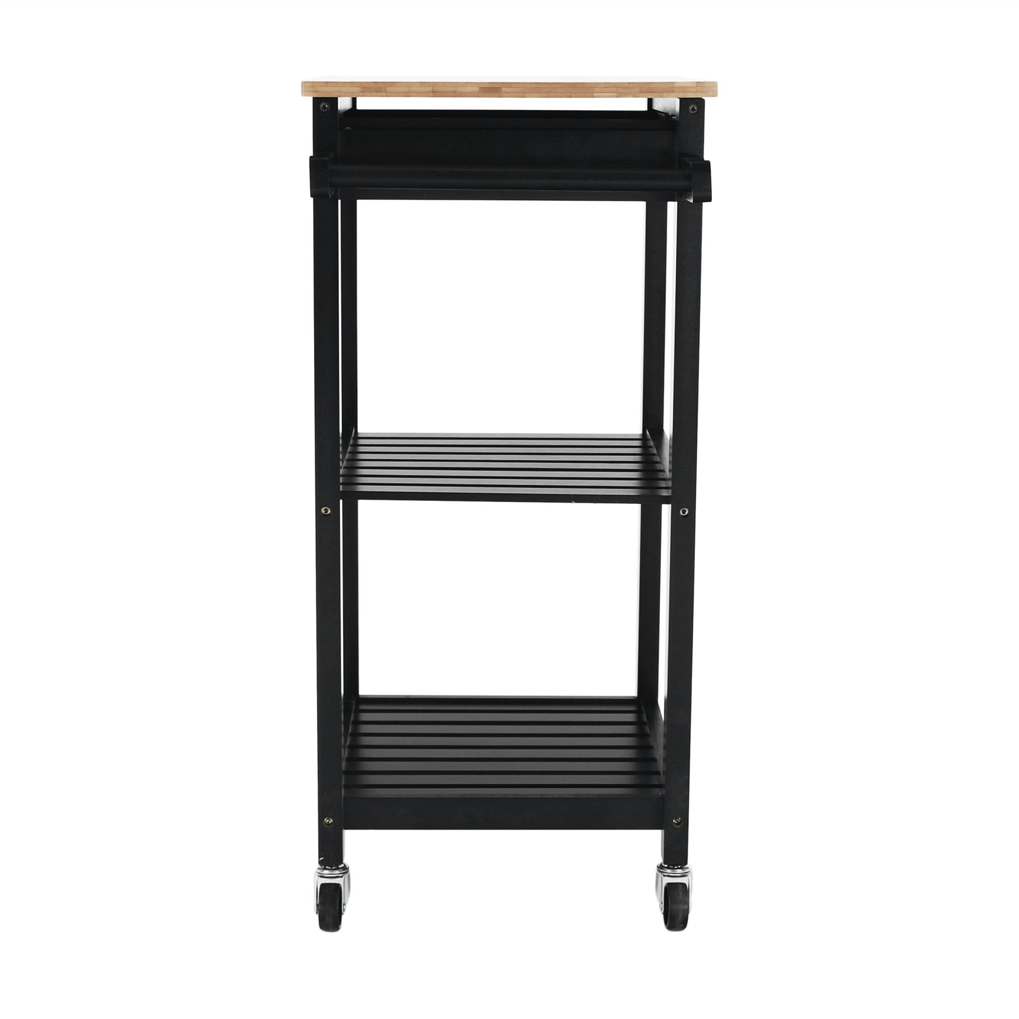 Carucior de servire, natural — imaginea 14