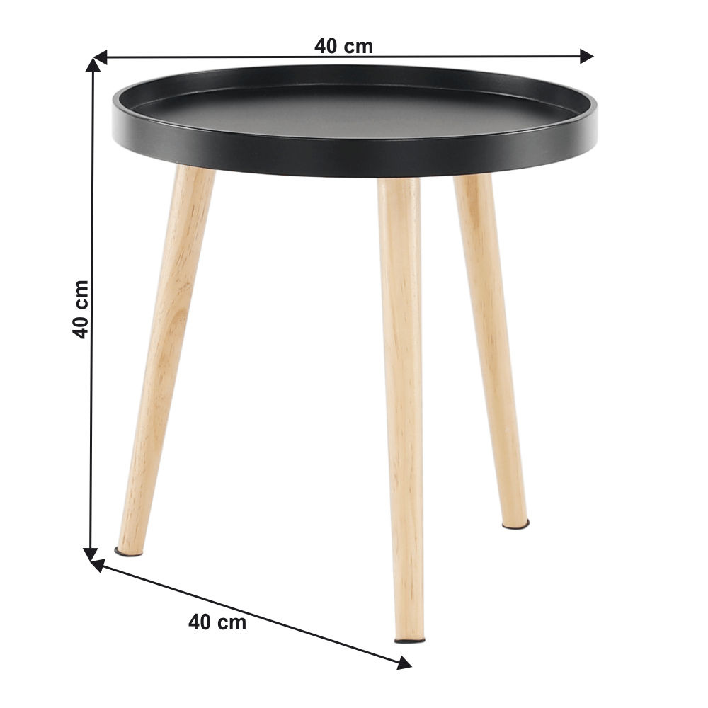 Masuta auxiliara, negru/natural, SANSE TYP 2 — imaginea 16