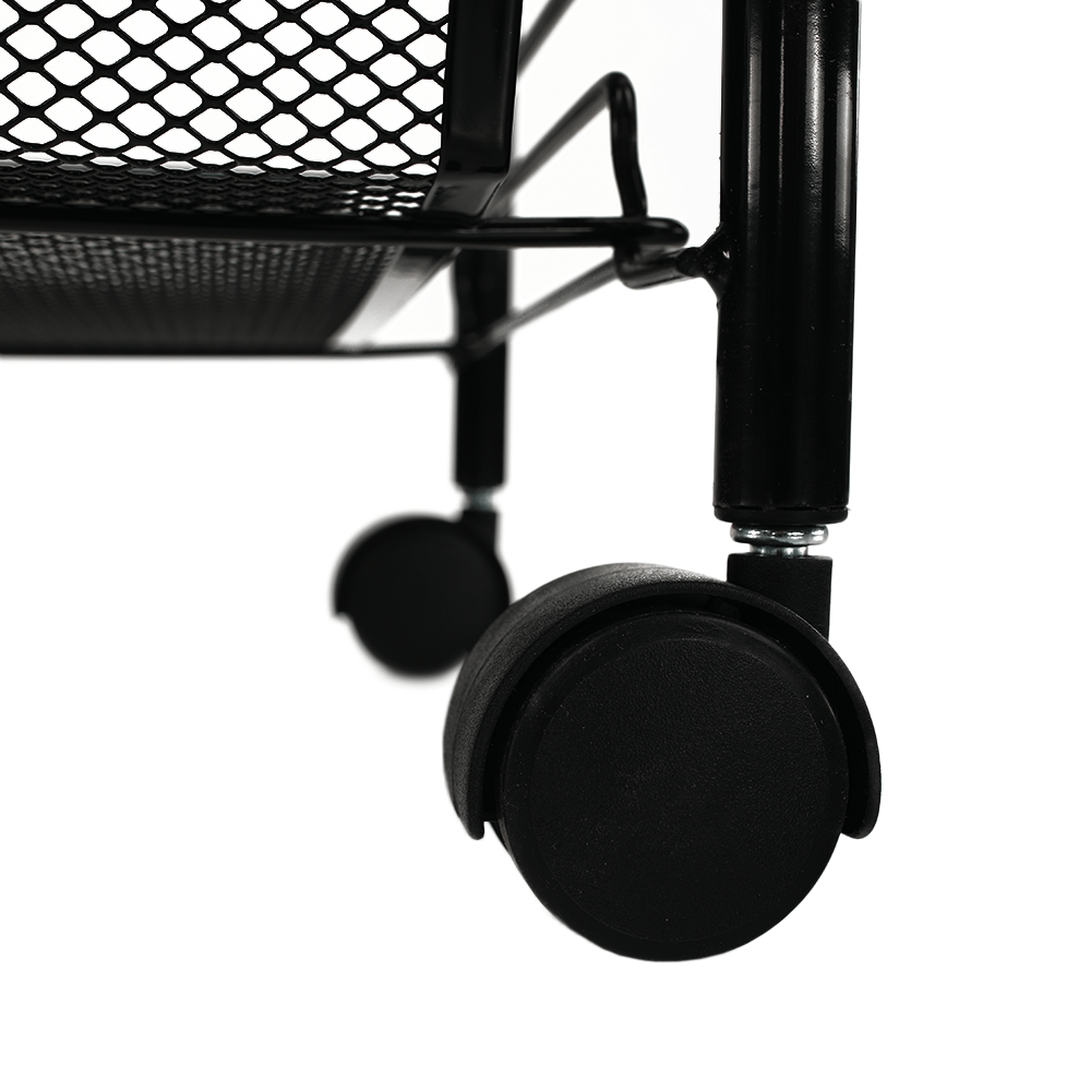 Carucior de servire, negru, MYRIS — imaginea 11