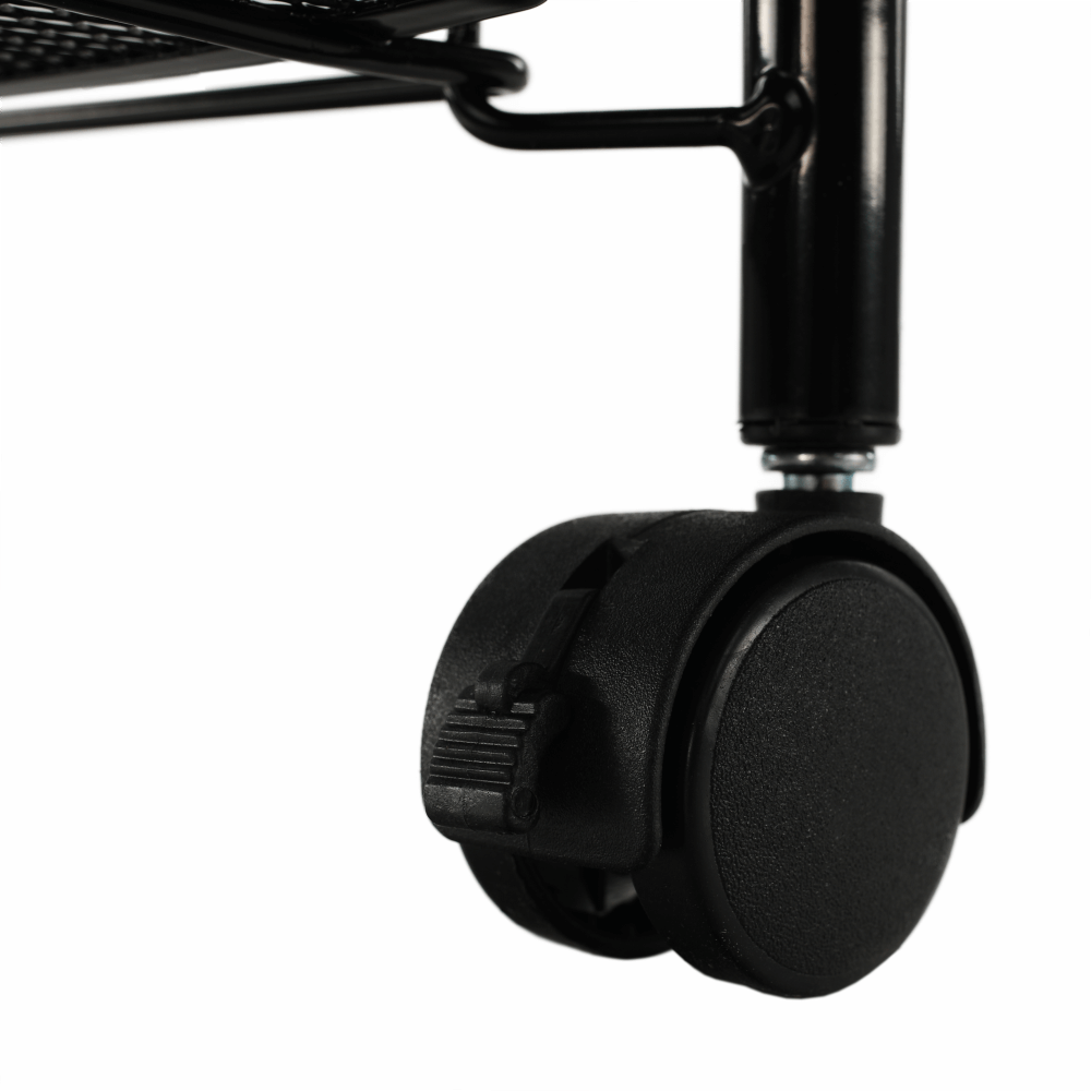 Carucior de servire, negru, MYRIS — imaginea 12