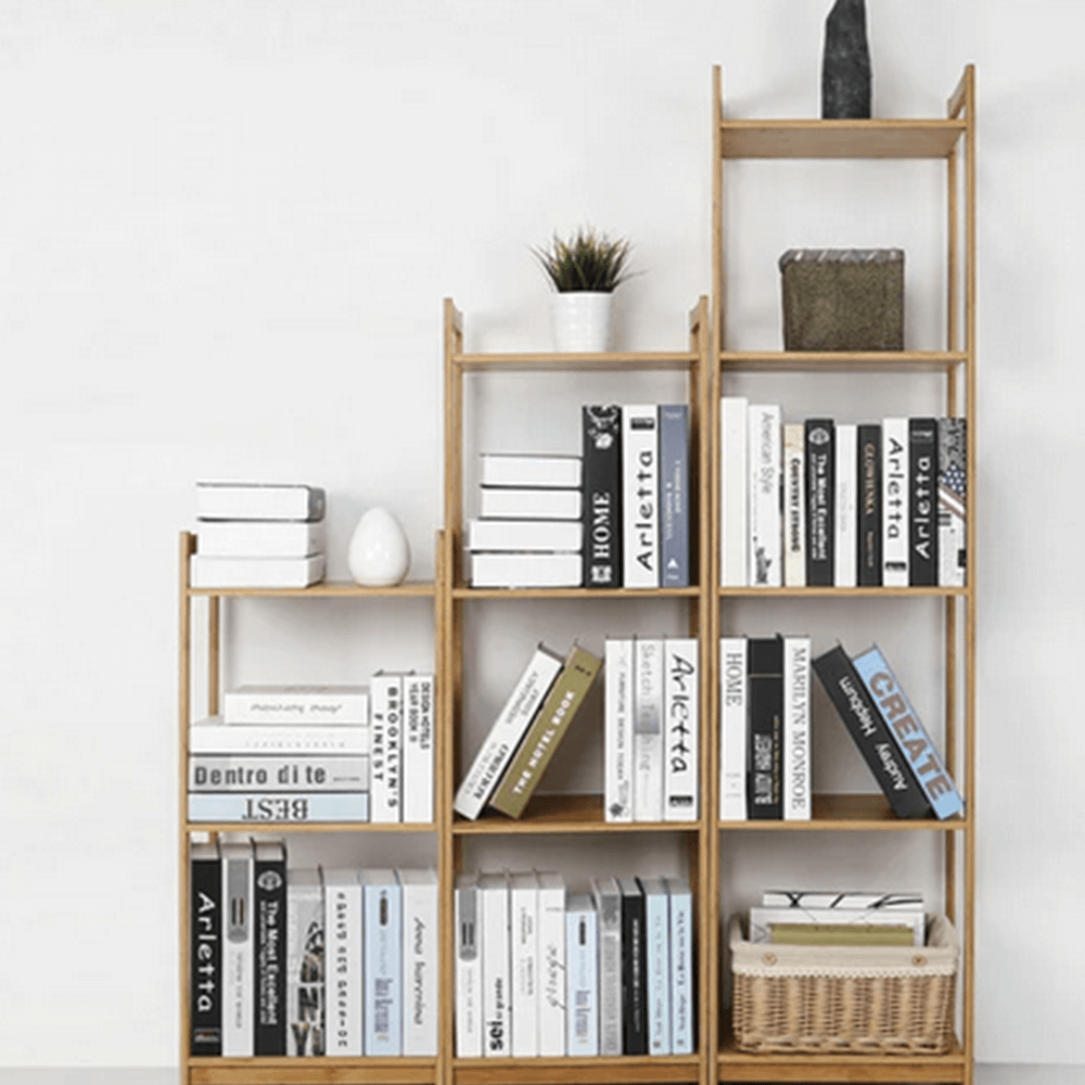 Polita cu 5 rafturi, bambus natural, TIPUL IMPEROR 3 — imaginea 3