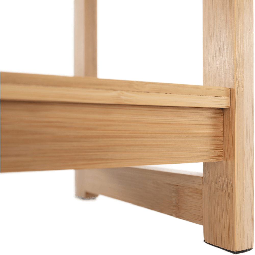 Polita cu 4 rafturi, bambus natural, IMPEROR TYPE 2 — imaginea 2