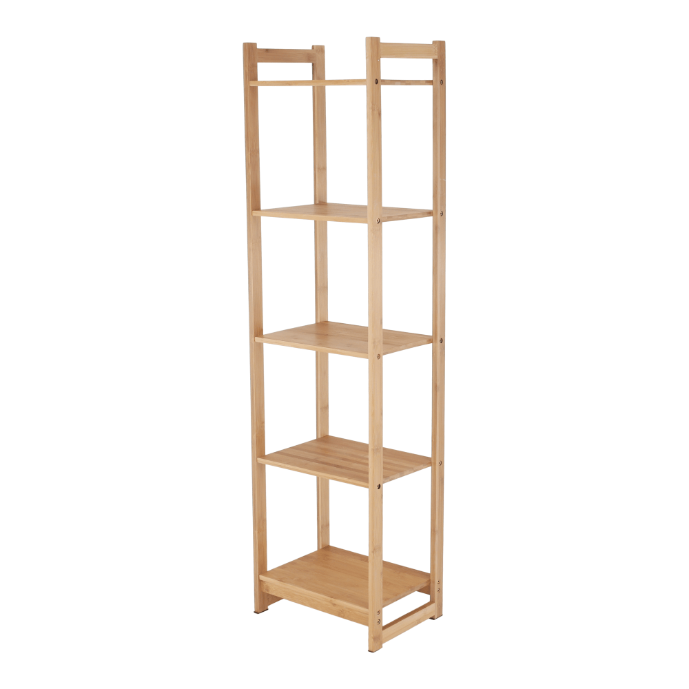 Polita cu 5 rafturi, bambus natural, TIPUL IMPEROR 3 — imaginea 6