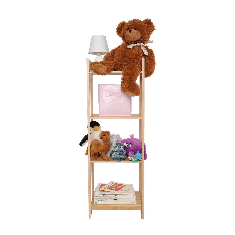 Polita cu 4 rafturi, bambus natural, IMPEROR TYPE 2 — imaginea 7