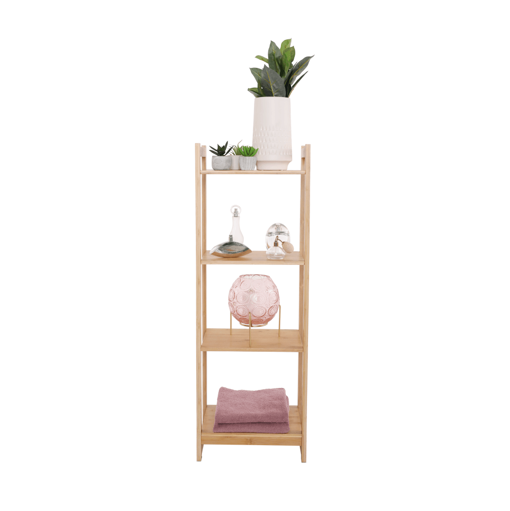 Polita cu 4 rafturi, bambus natural, IMPEROR TYPE 2 — imaginea 8