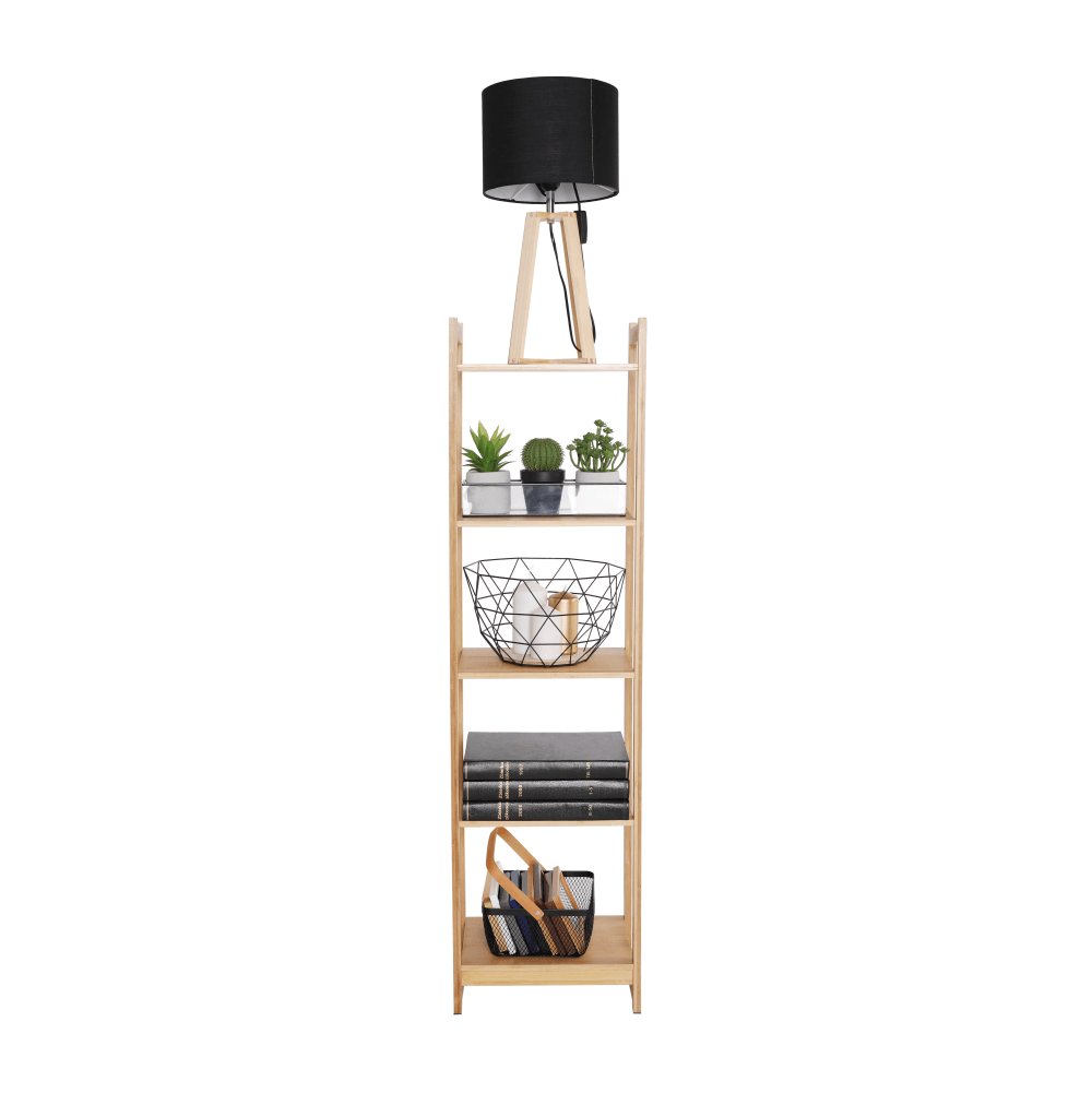 Polita cu 5 rafturi, bambus natural, TIPUL IMPEROR 3 — imaginea 15