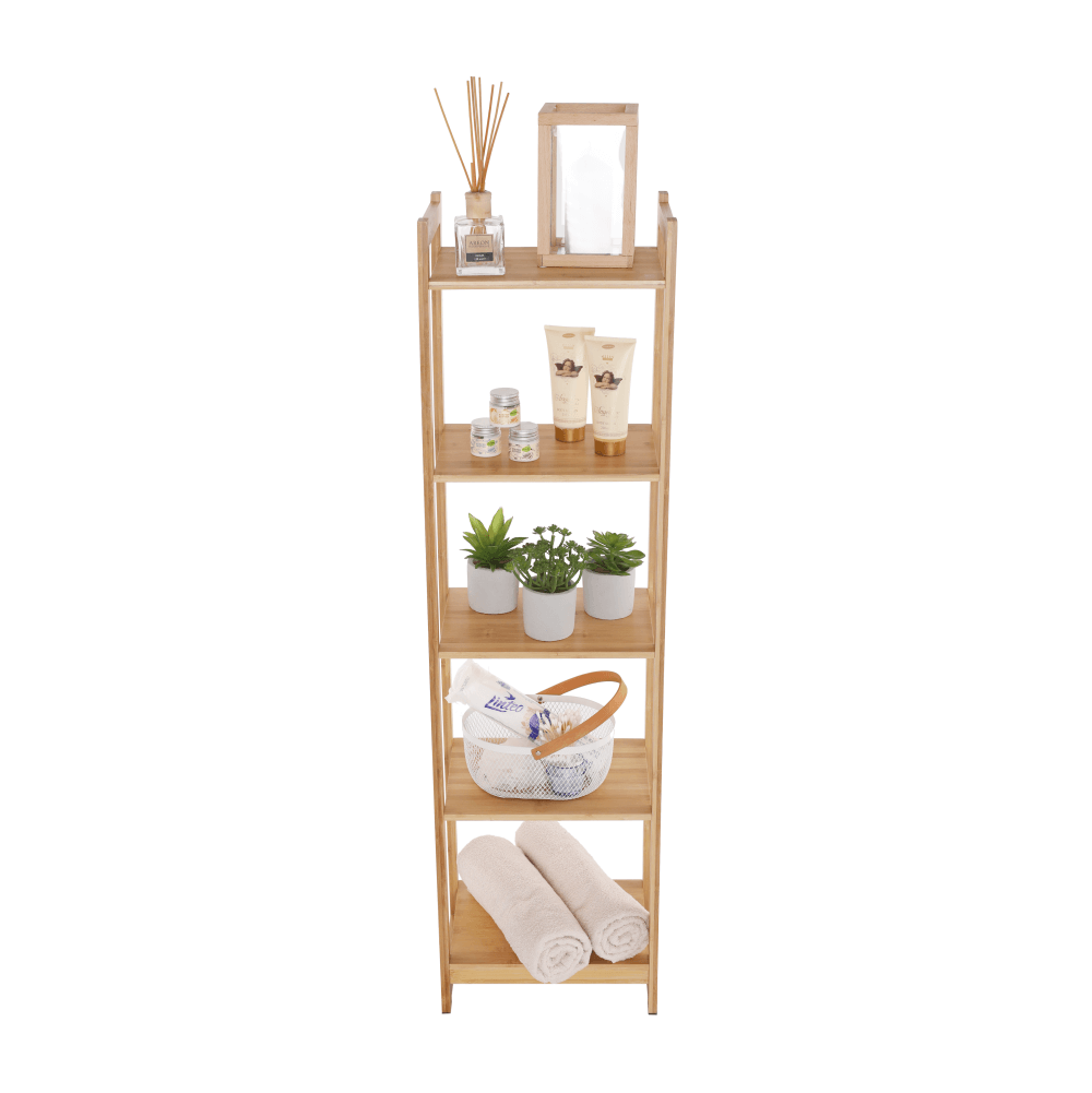 Polita cu 5 rafturi, bambus natural, TIPUL IMPEROR 3 — imaginea 16