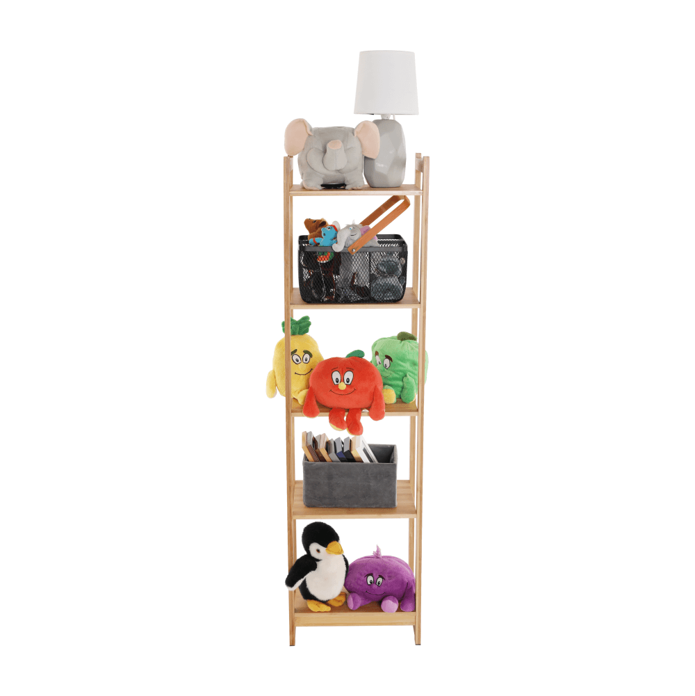 Polita cu 5 rafturi, bambus natural, TIPUL IMPEROR 3 — imaginea 17