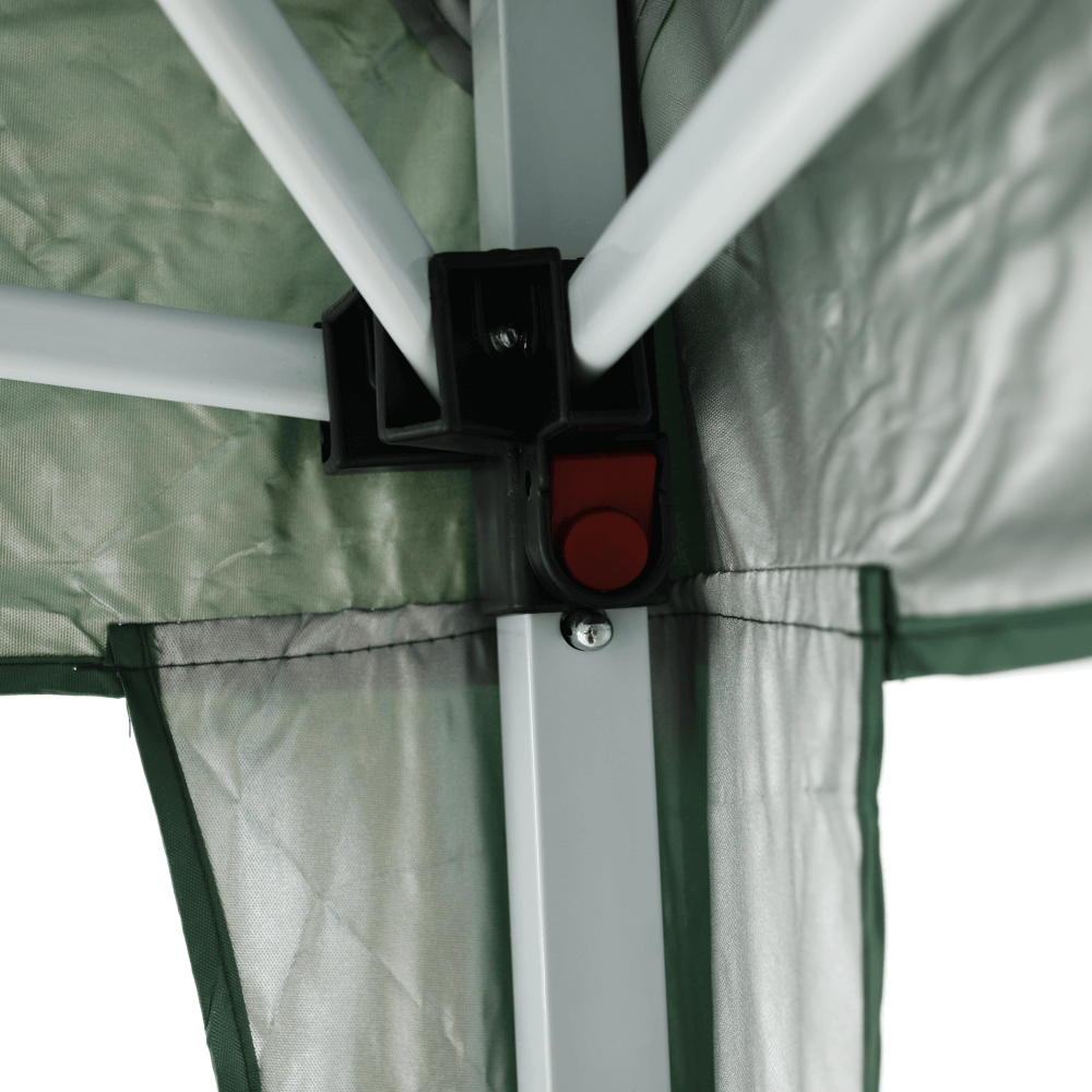 Pavilion de gradina pliabil, verde, 2x2 m, TREKAN TIP 1 — imaginea 13