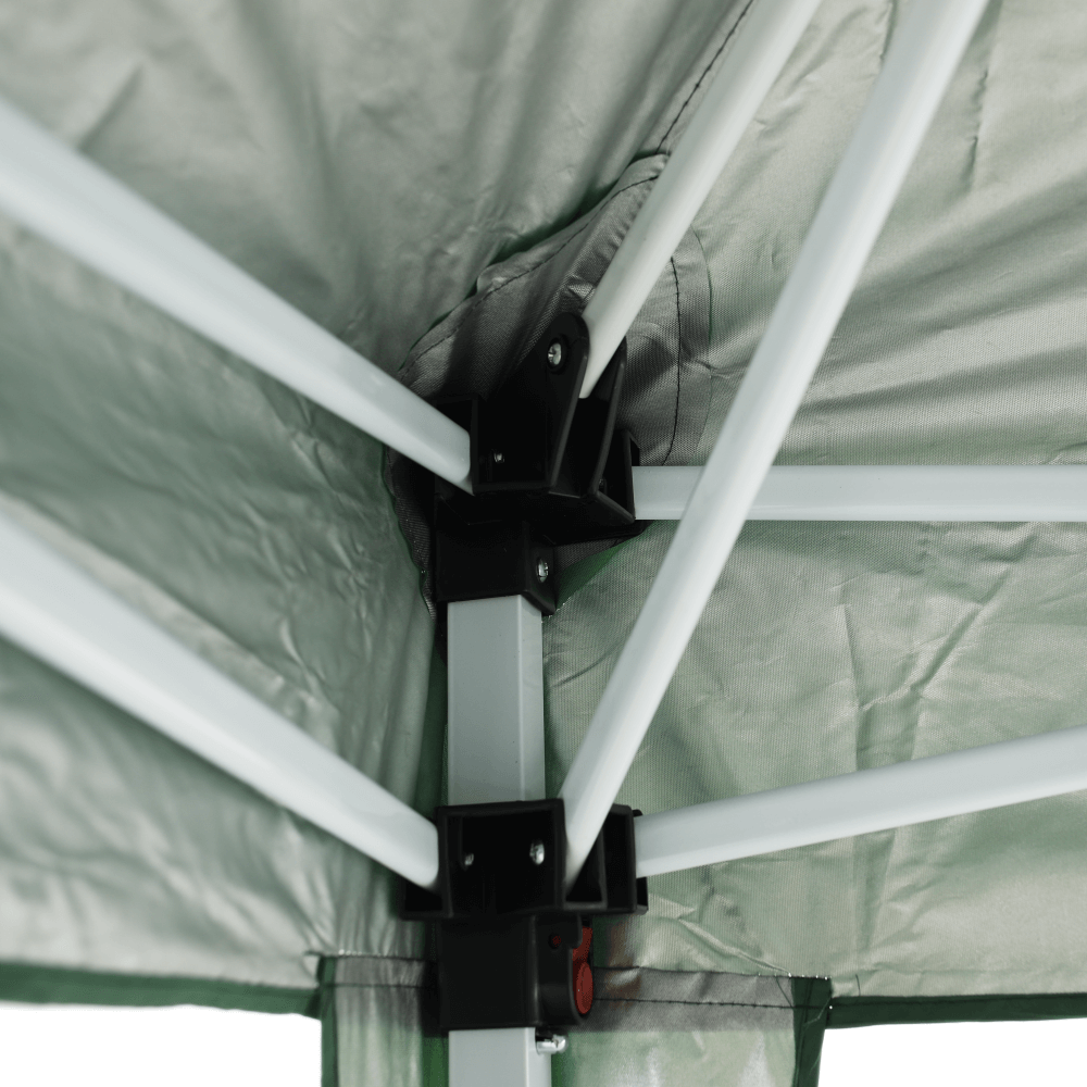 Pavilion de gradina pliabil, verde, 2x2 m, TREKAN TIP 1 — imaginea 14