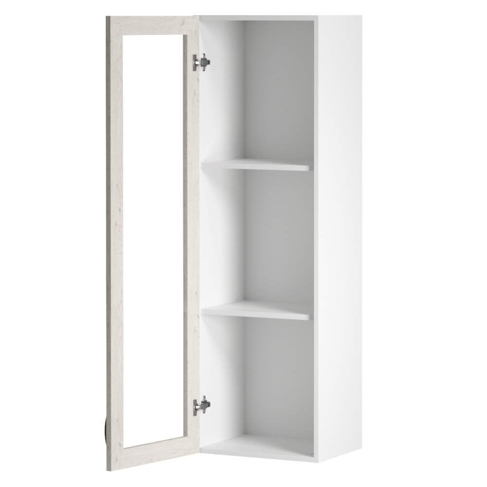Dulap superior, alb/pin nordic, stanga, ROYAL W40S — imaginea 4
