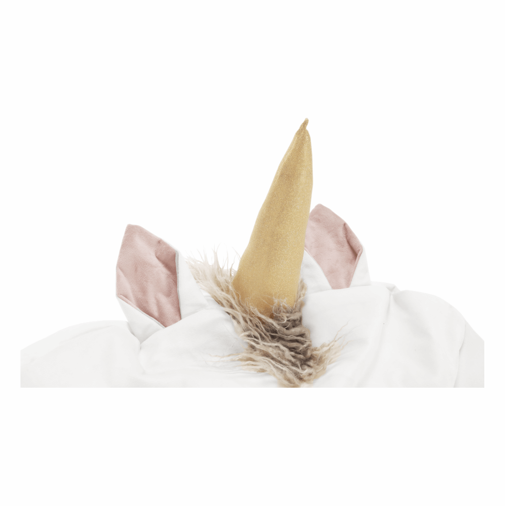 Fotoliu tip sac unicorn, alb, INOROG — imaginea 10