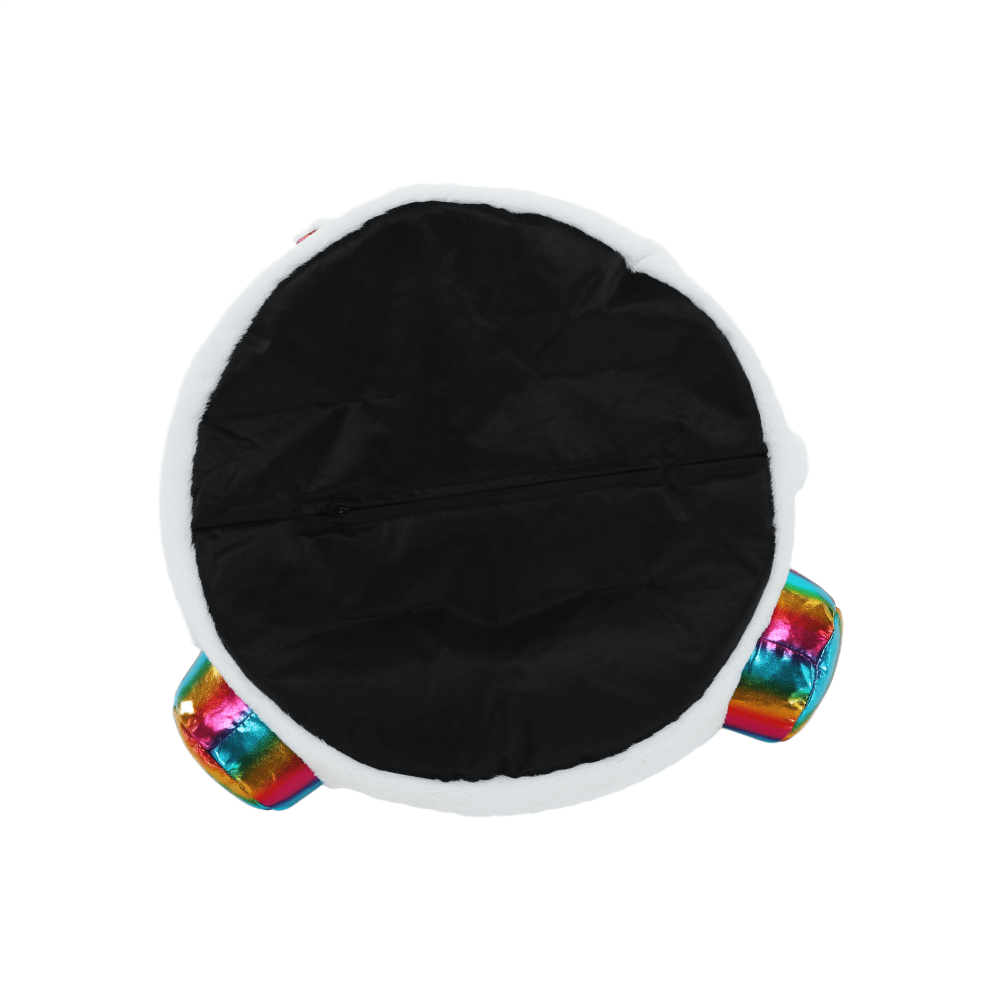 Fotoliu tip sac unicorn, alb/roz/amestec de culori, BUFEL — imaginea 16
