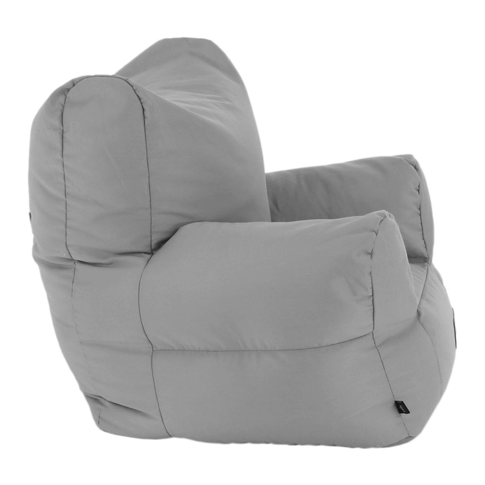 Fotoliu tip sac, material textil gri deschis, TAMPO — imaginea 10