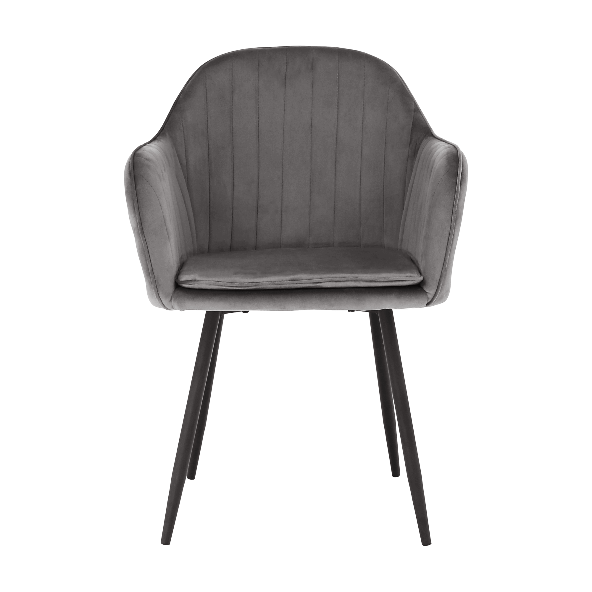 Fotoliu de design, tesatura catifea gri, ZIRKON — imaginea 20