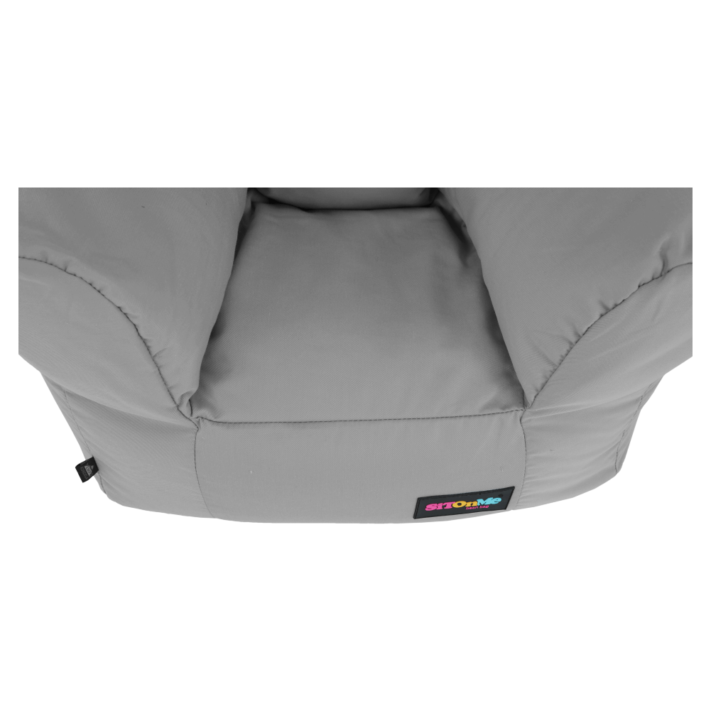 Fotoliu tip sac, material textil gri deschis, TAMPO — imaginea 12