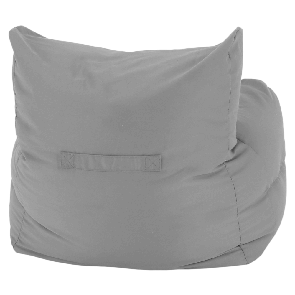 Fotoliu tip sac, material textil gri deschis, TAMPO — imaginea 19