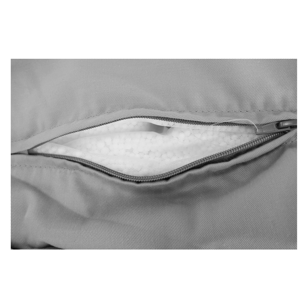 Fotoliu tip sac, material textil gri deschis, TAMPO — imaginea 20