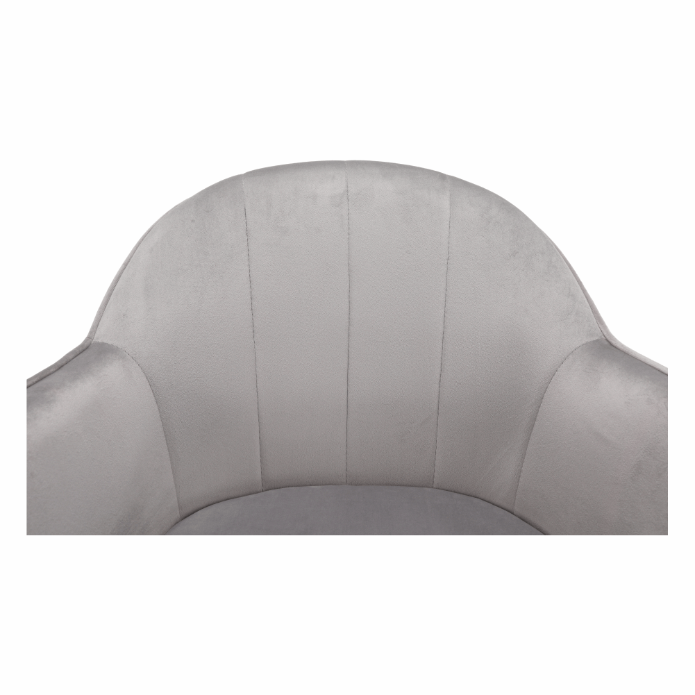 Scaun de birou, material textil din catifea — imaginea 5