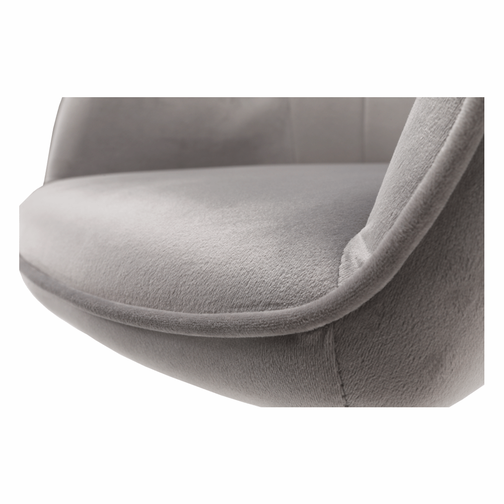 Scaun de birou, material textil din catifea — imaginea 6