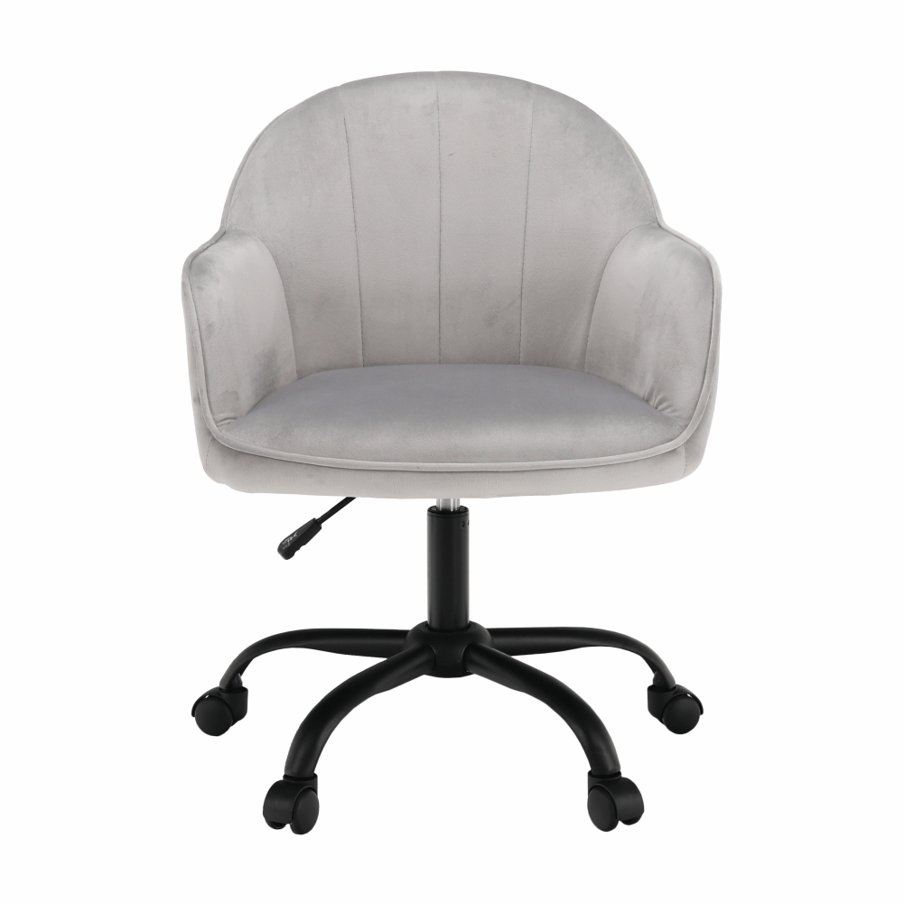 Scaun de birou, material textil din catifea — imaginea 9
