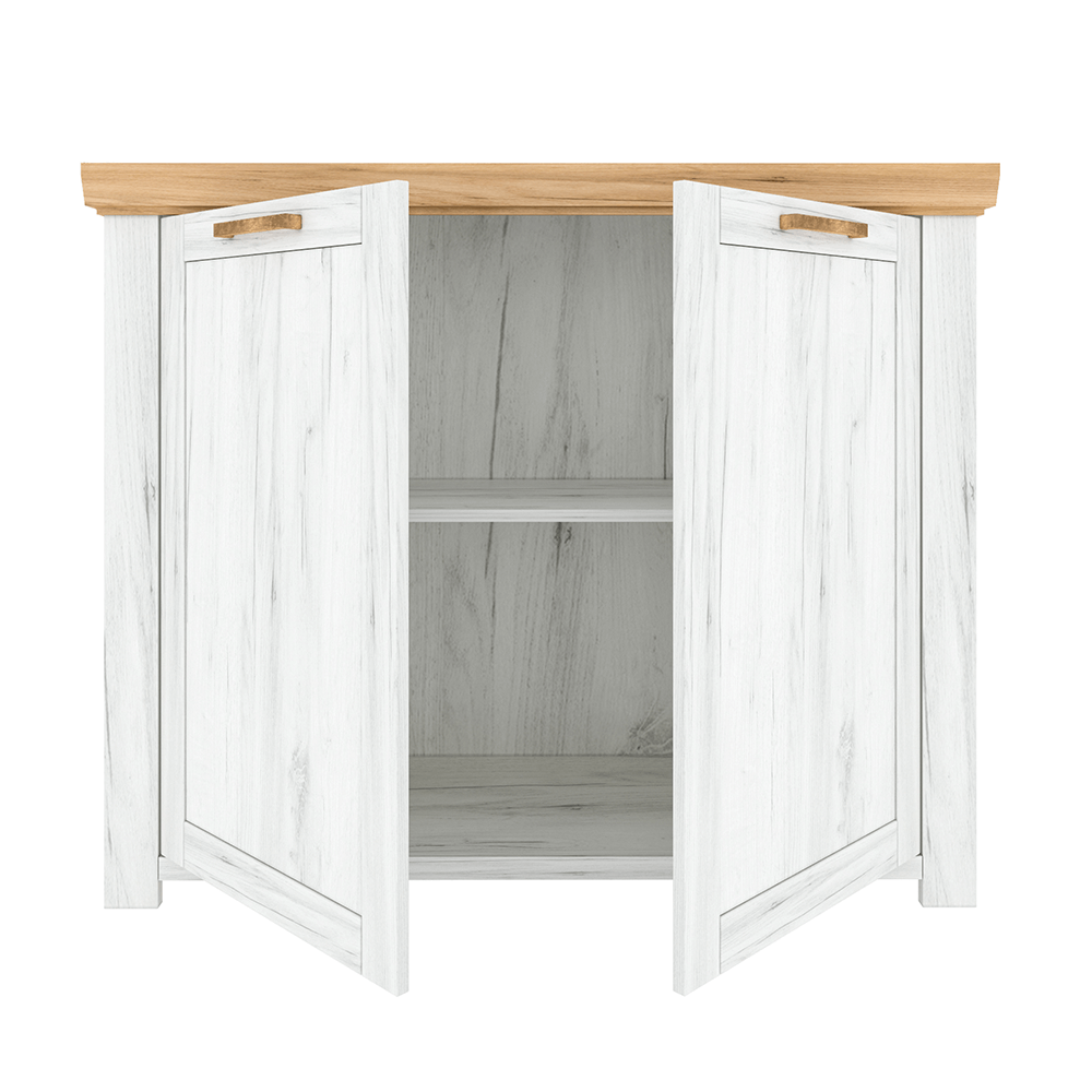 Scrin J, stejar craft auriu / stejar craft alb, SUDBURY — imaginea 2