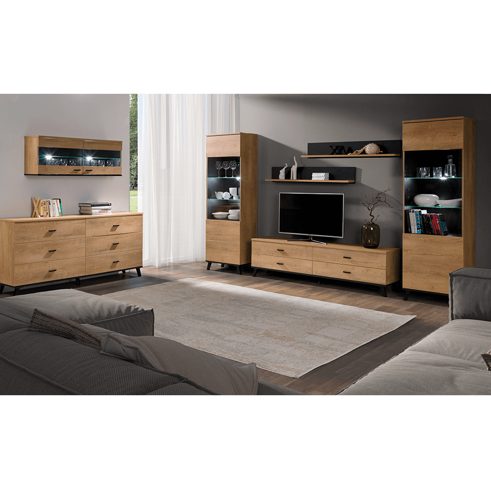 Scrin, stejar lefkas/negru, SIRAN TYP 5 — imaginea 2