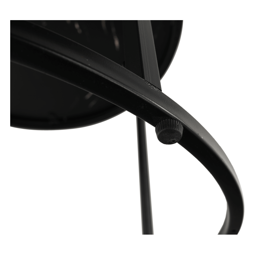 Masuta de cafea, marmura neagra / metal negru, GAGIN — imaginea 5