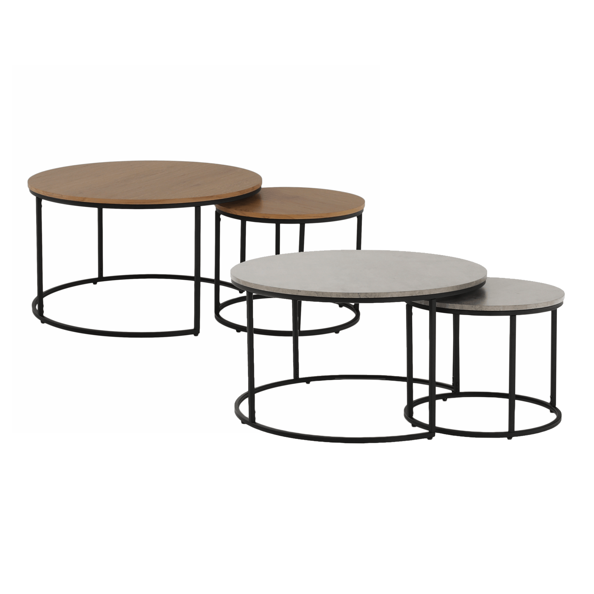 Set de doua mese de cafea — imaginea 19