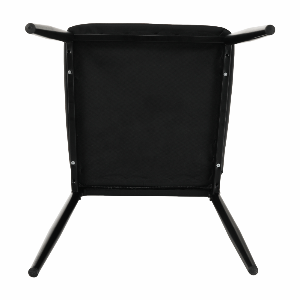 Scaun bucatarie, gri inchis/negru, ENRA — imaginea 9
